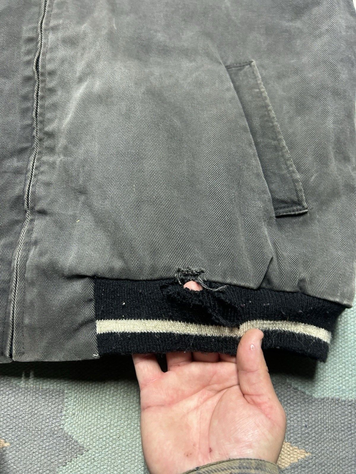 Vintage Vintage guess hooded work jacket canvas Carhartt quilted XL Size US XL / EU 56 / 4 - 8 Thumbnail
