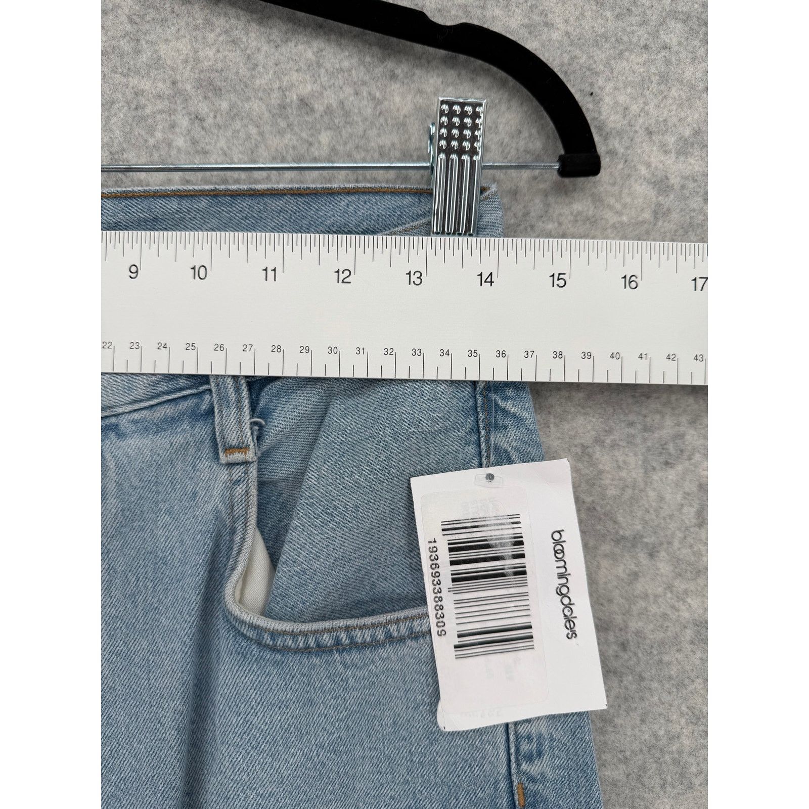 Agolde NEW AGOLDE Realm Light Blue Minka Cargo Jeans Size Womens 25 Size 25" / US 0 / IT 36 - 10 Thumbnail