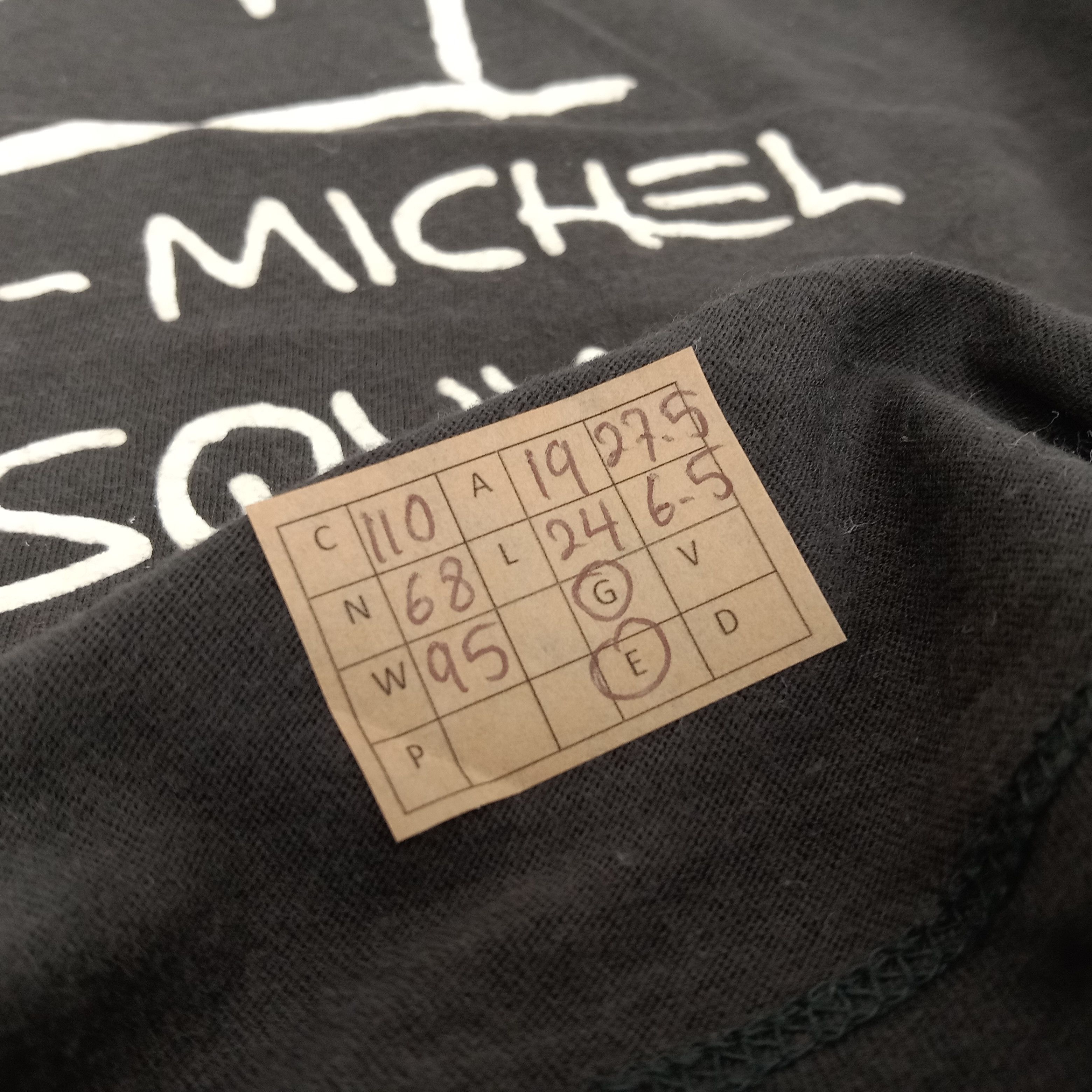 Jean-Michel Basquiat × Uniqlo × Vintage Jeans Michel Basquiat Art Artist Tshirt Size S / US 4 / IT 40 - 9 Thumbnail