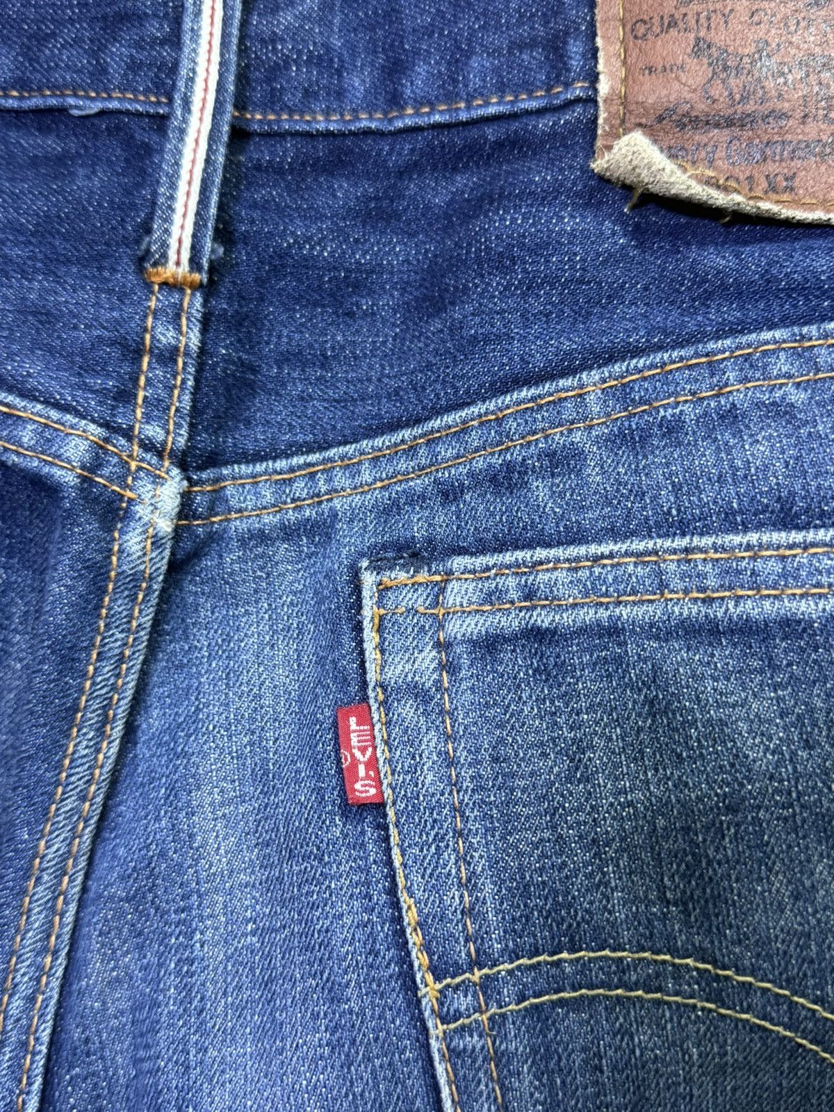 Levi's Levi’s 501 XX Big E Selvedge Jeans Size US 36 / EU 52 - 7 Thumbnail