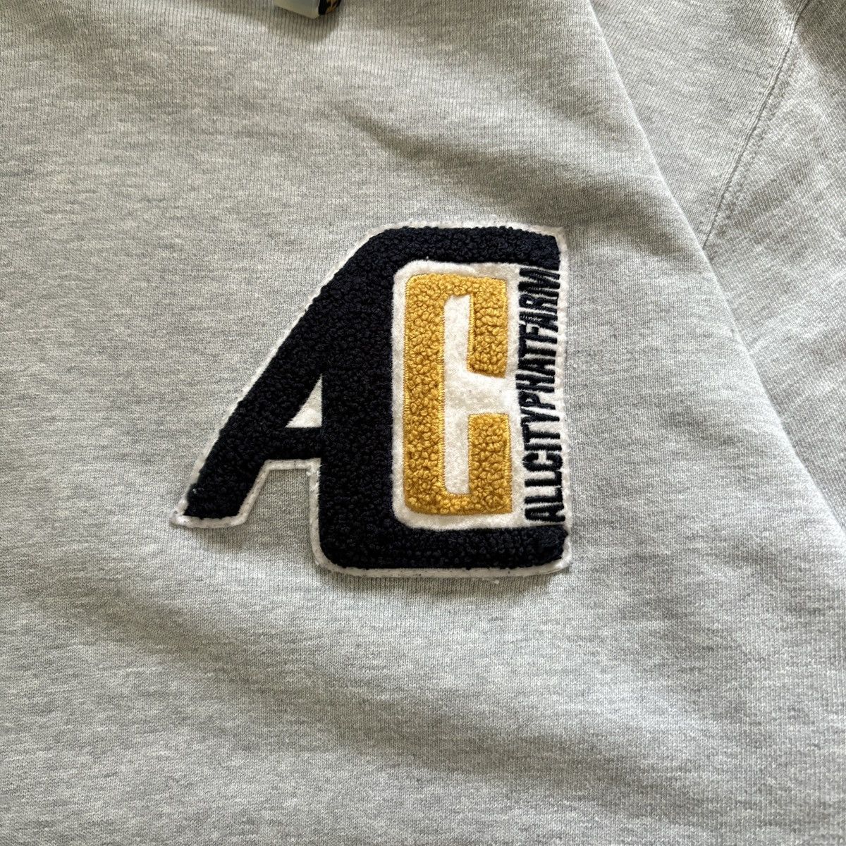 Phat Farm All City Phatfarm Gray Hoodie embroidered y2k Size US M / EU 48-50 / 2 - 4 Thumbnail