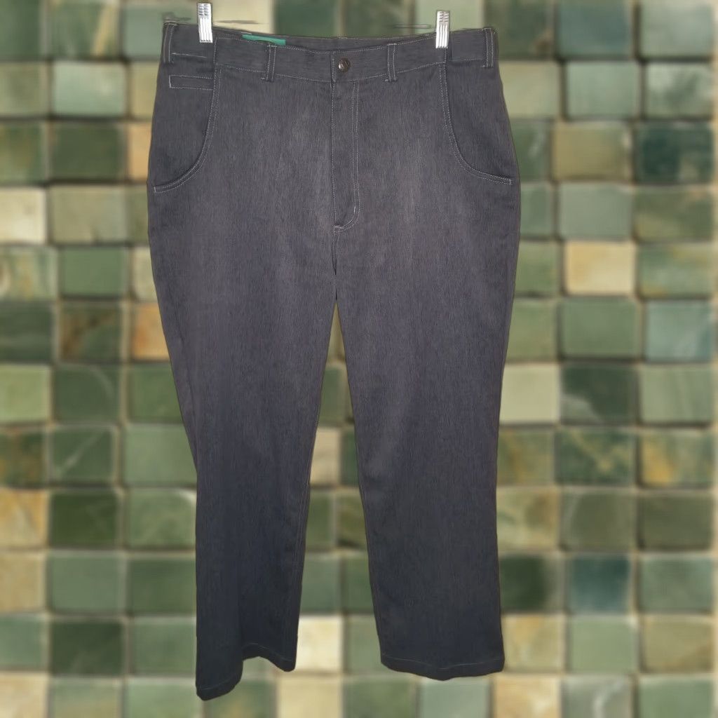 Haband Habands Fit Forever Men’s Chino Pants Gray 36x29, Regular, Waist 36 Inseam 29, Men’s Pants Size US 36 / EU 52 - 1 Thumbnail