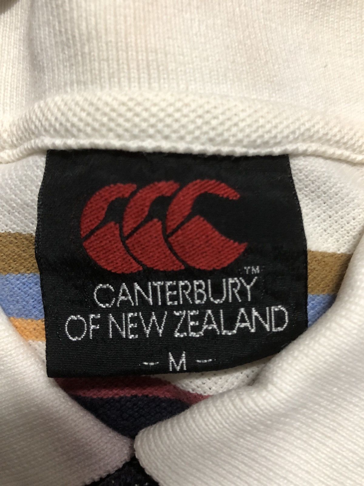 Canterbury of New Zealand Vintage Canterbury Of New Zealand Stripe Polo Shirt Size US L / EU 52-54 / 3 - 18 Thumbnail