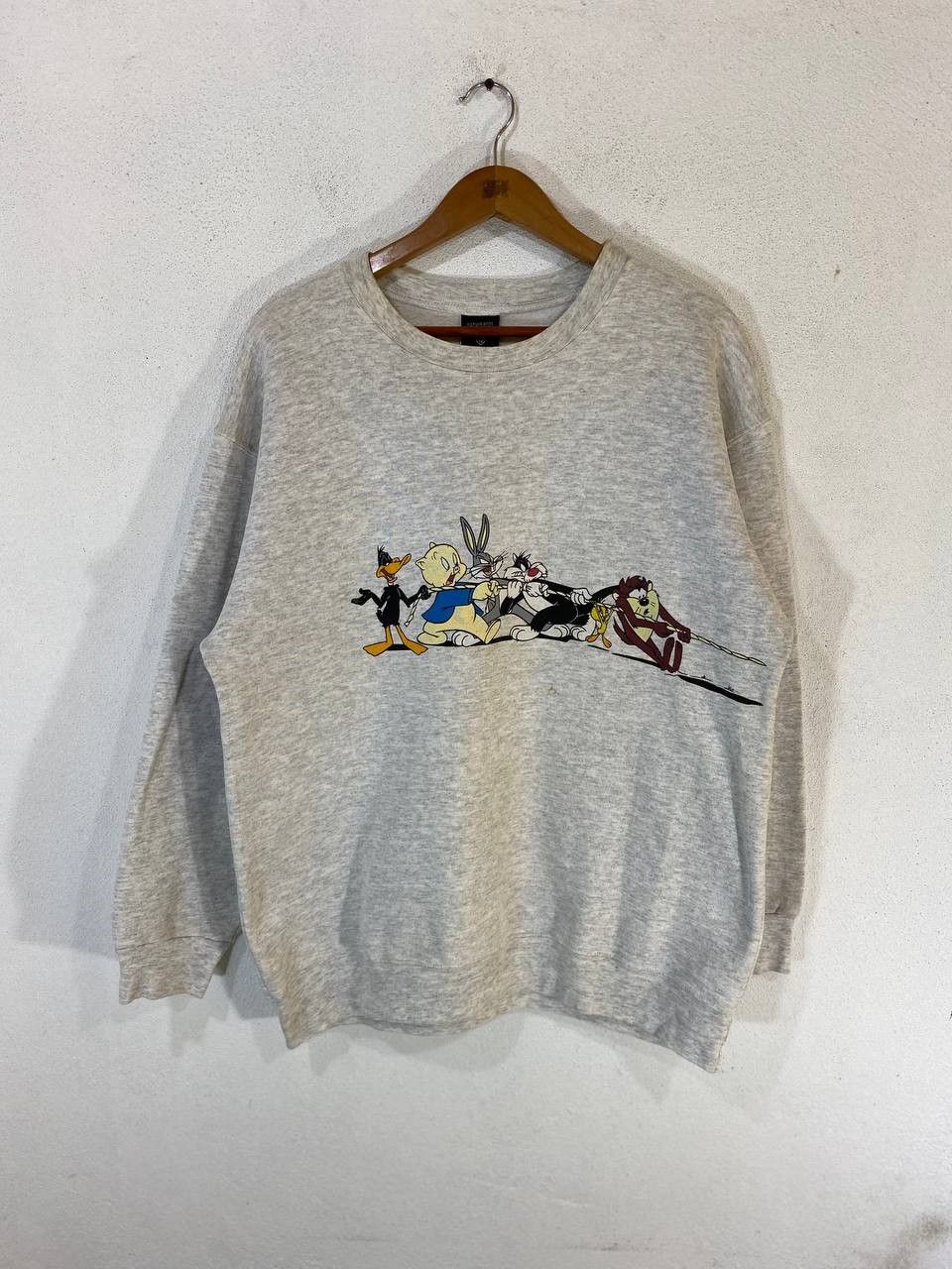 vintage 90s warner bros sweatshirt made in usa