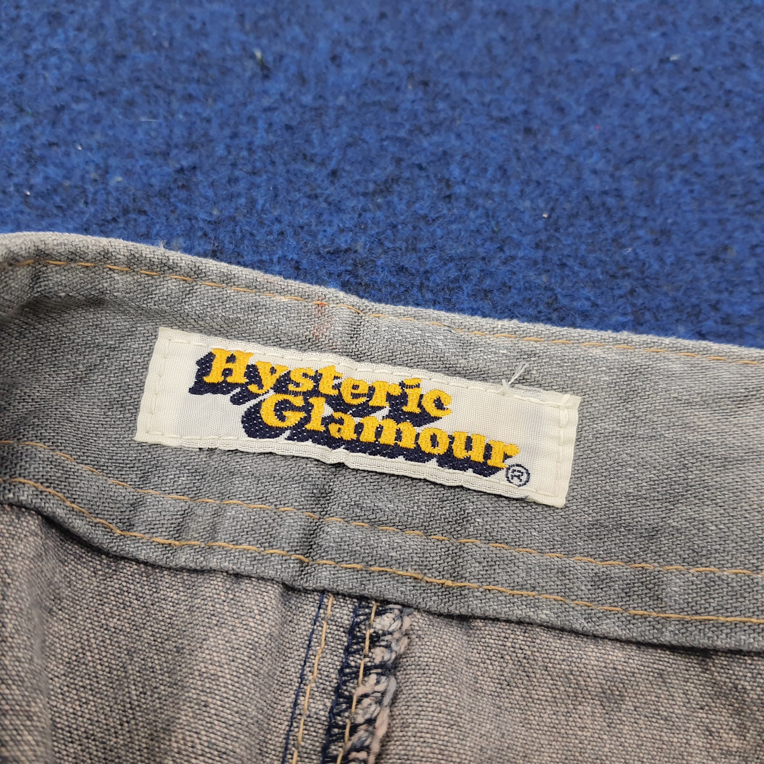 Hysteric Glamour Vintage Hysteric Glamour Japan Jeans Mini Skirt C235N1 Size 29" - 4 Thumbnail