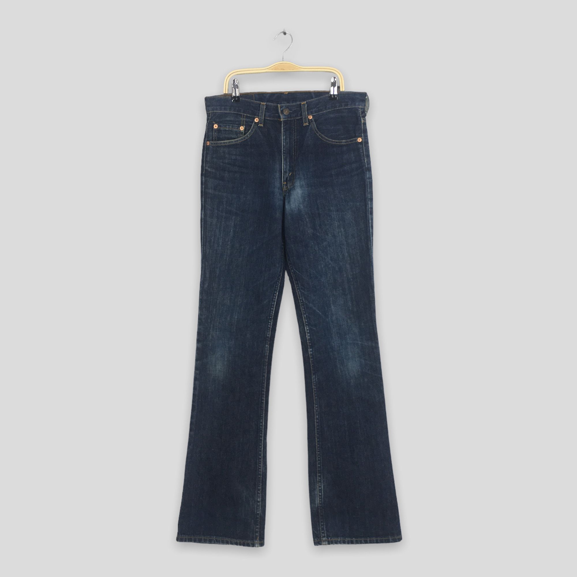 Jean × Levi's × Vintage Size 30x33.5 Vintage 90s Levi's 517 Flared Jeans Size US 30 / EU 46 - 1 Thumbnail