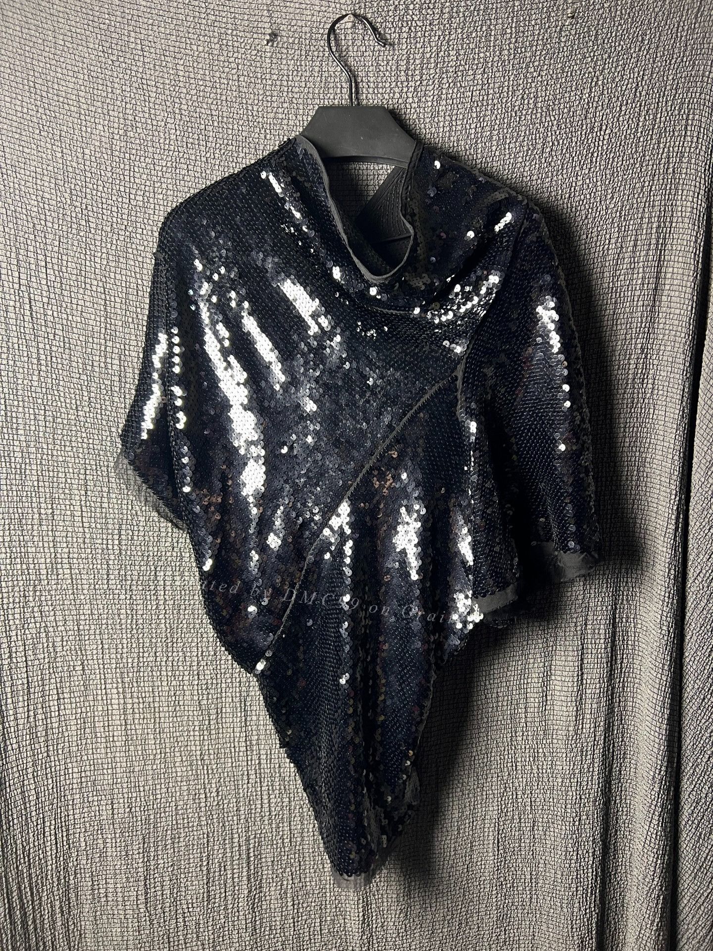 Rick Owens Rick Owens 23ss Sequin Silk Top Size S / US 4 / IT 40 - 1 Thumbnail