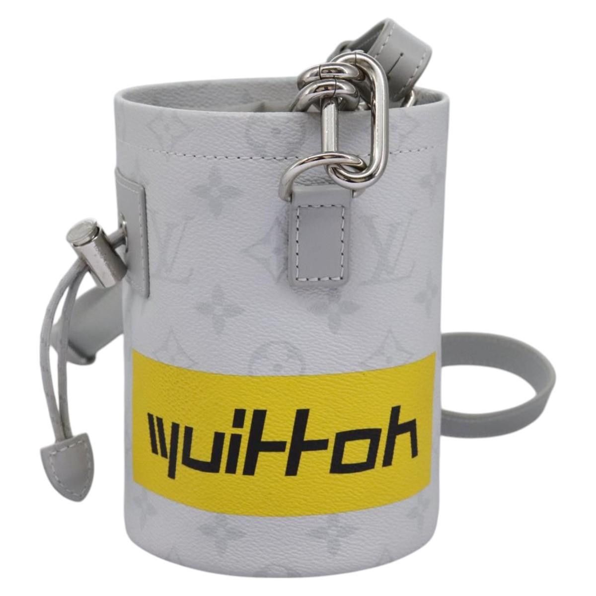 Louis Vuitton Chalk Nano Grey Canvas Shoulder Bag (Pre-Owned) Size ONE SIZE - 1 Thumbnail