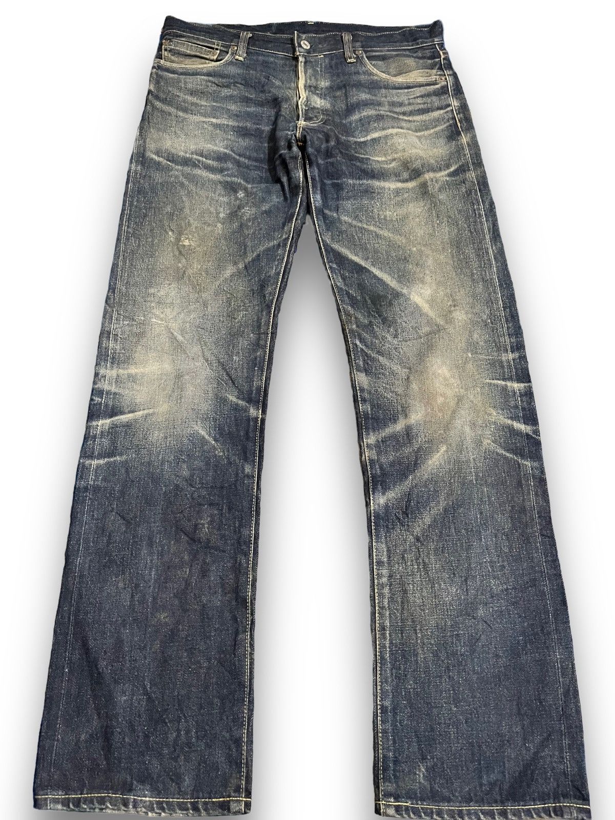 Jun Takahashi Vintage UJ Mudwash Selvedge Denim Size US 33 - 1 Thumbnail