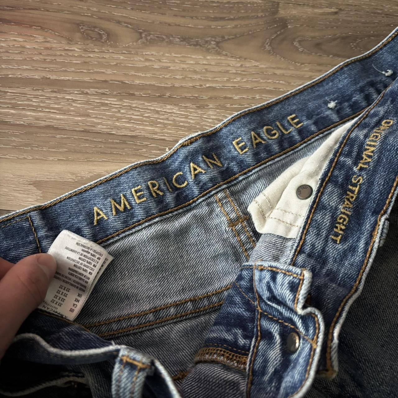 Vintage Crazy Vintage Y2K/2000s Grunge Faded Distressed Denim Jeans! 33x31 Size US 33 - 8 Thumbnail