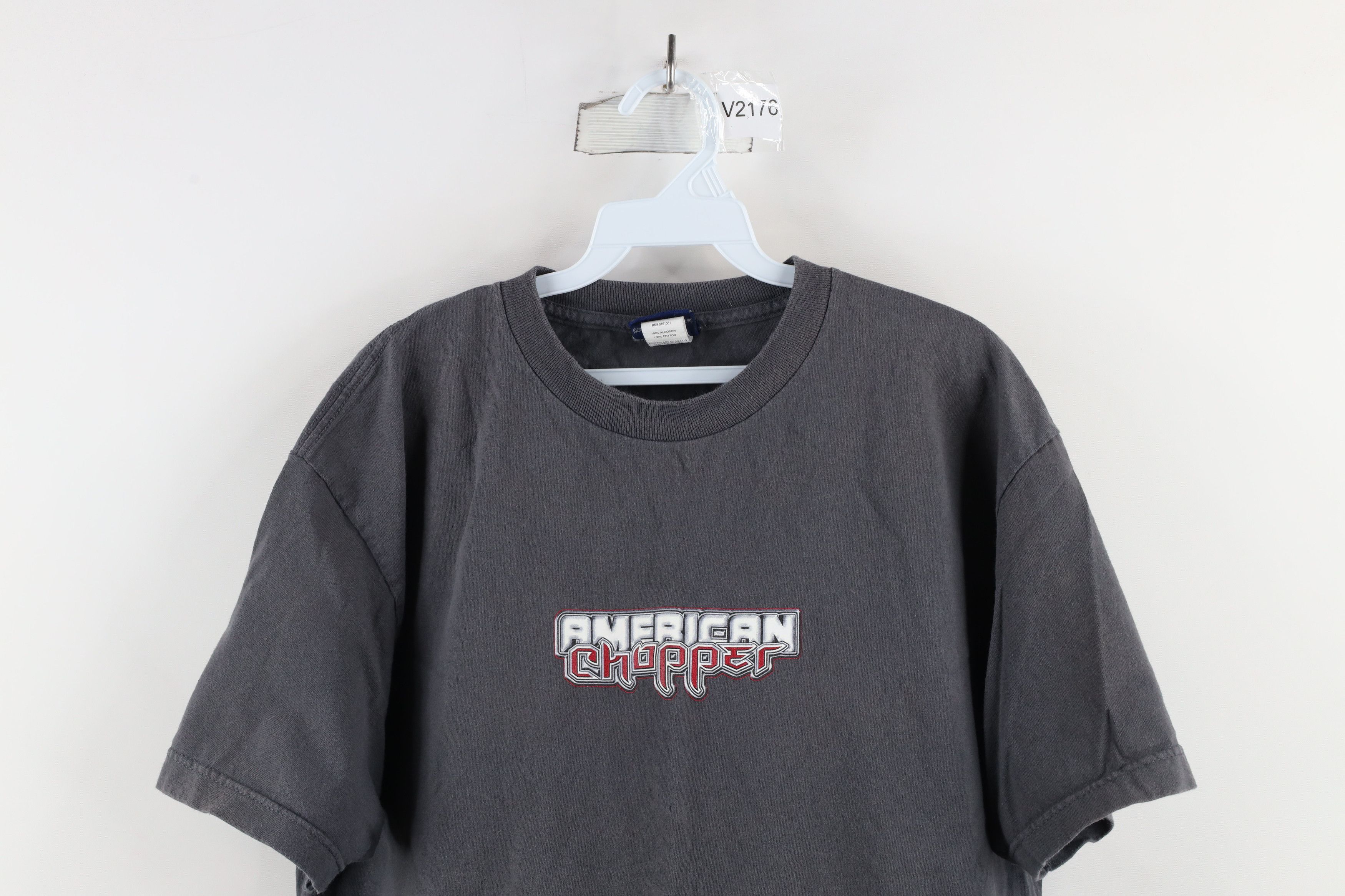 Vintage Vintage Y2K 2004 Chopper Black Widow Motorcycle T-Shirt Size US L / EU 52-54 / 3 - 2 Thumbnail