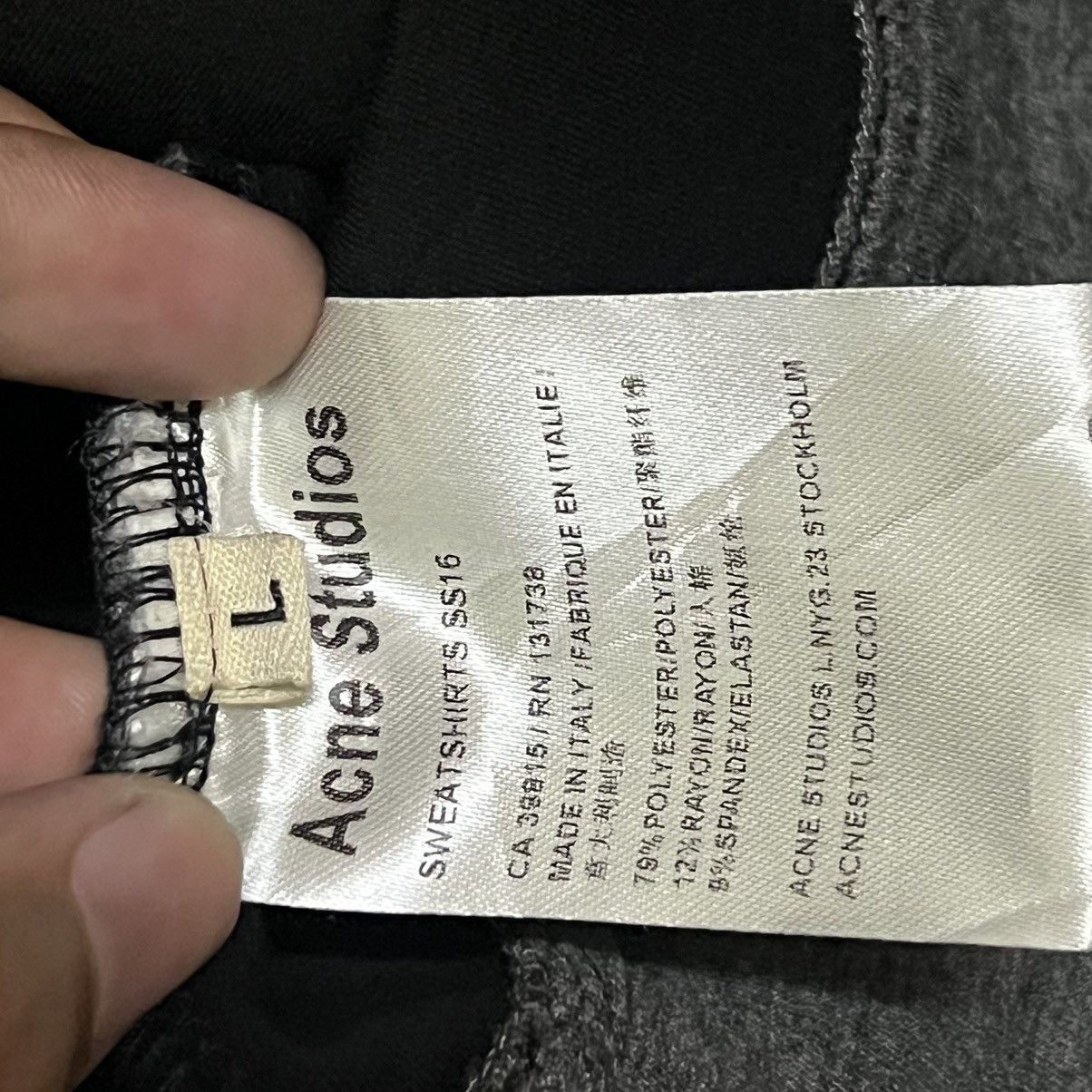 Acne Studios Acne Studios Big Logo Sweatshirt Size US L / EU 52-54 / 3 - 9 Thumbnail