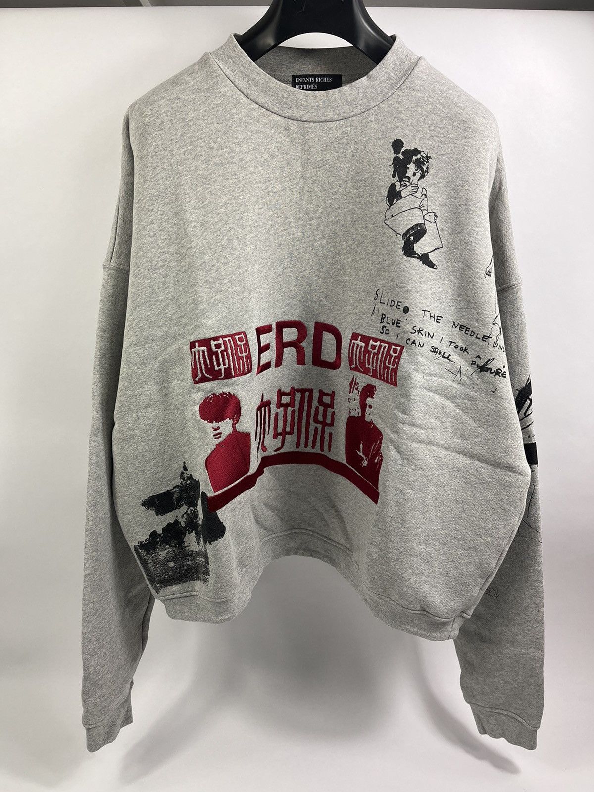 Enfants Riches Deprimes OVERSIZED ART WORK SWEATSHIRT Size US L / EU 52-54 / 3 - 1 Thumbnail