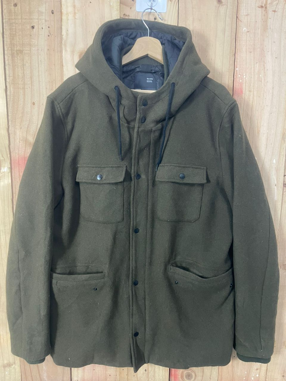 Bershka Bershka Wool Jacket Size US XL / EU 56 / 4 - 1 Thumbnail