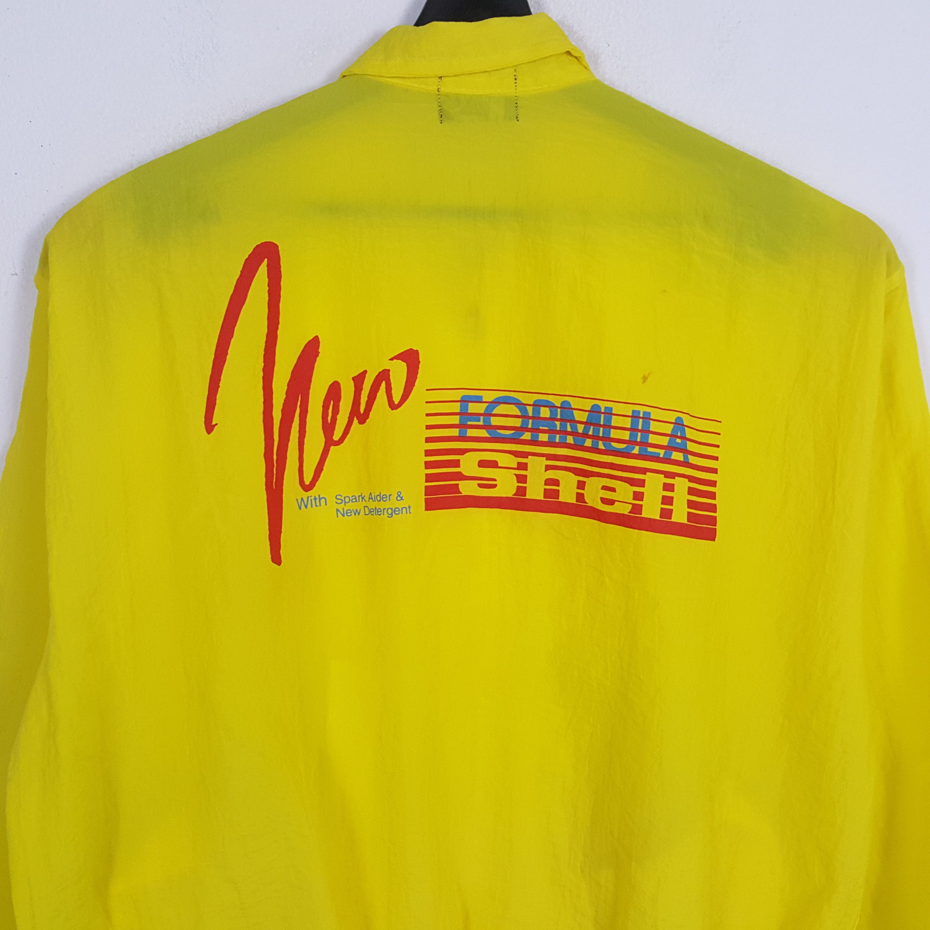 Vintage FORMULA 1 SHELL Racing Motorsports Windbreaker Jacket Size US XL / EU 56 / 4 - 2 Thumbnail