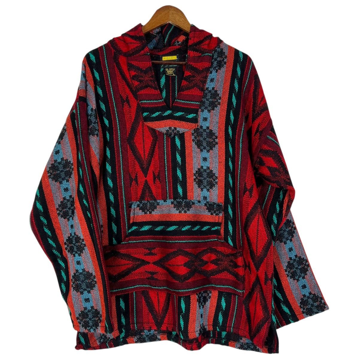 Native × Vintage Vintage Navajo Aztec Legend Native Jacket Size US L / EU 52-54 / 3 - 1 Thumbnail