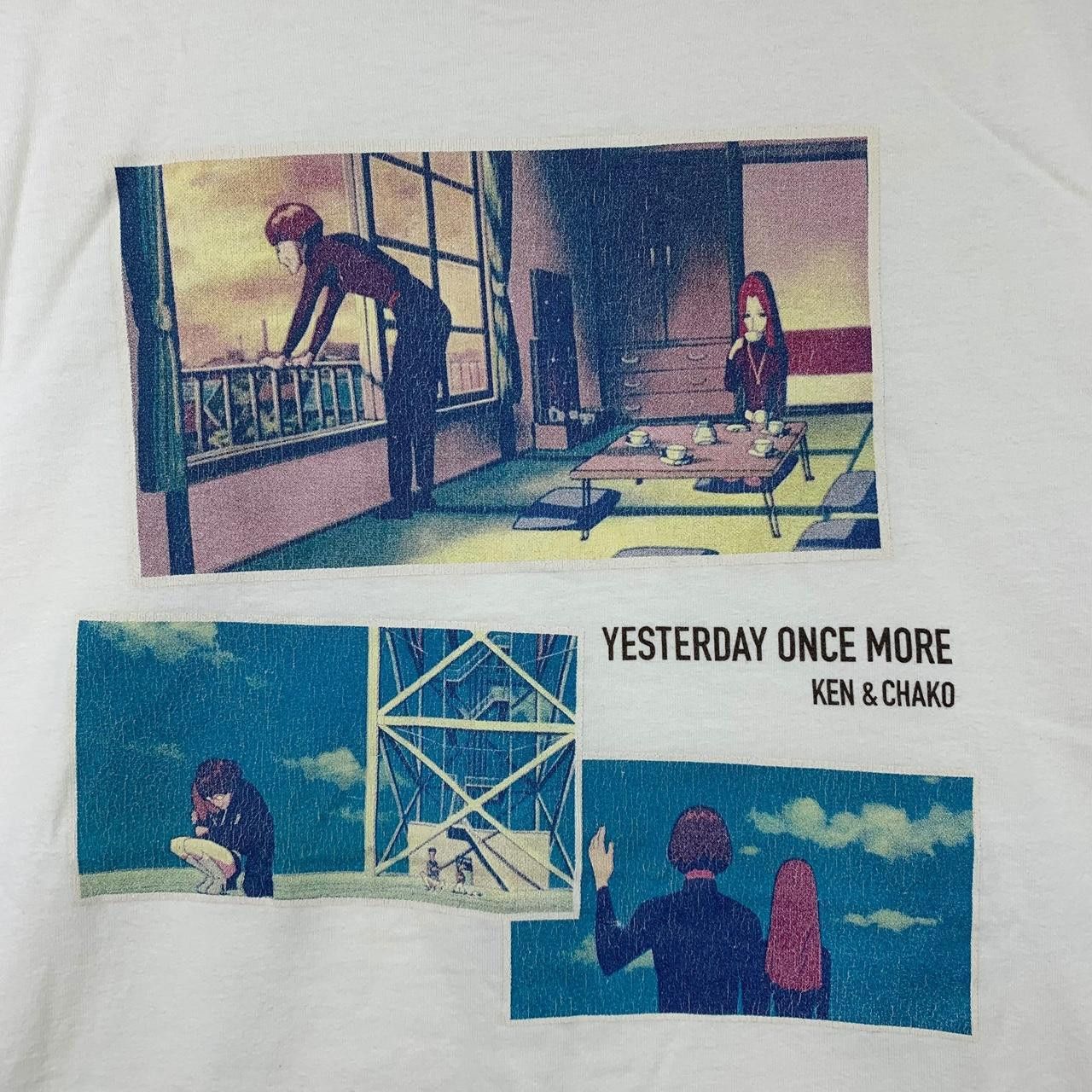 Anime CRAYON SHIN CHAN Ken & Chako Antagonist Tee Shirt Top Movie Size US XL / EU 56 / 4 - 3 Thumbnail