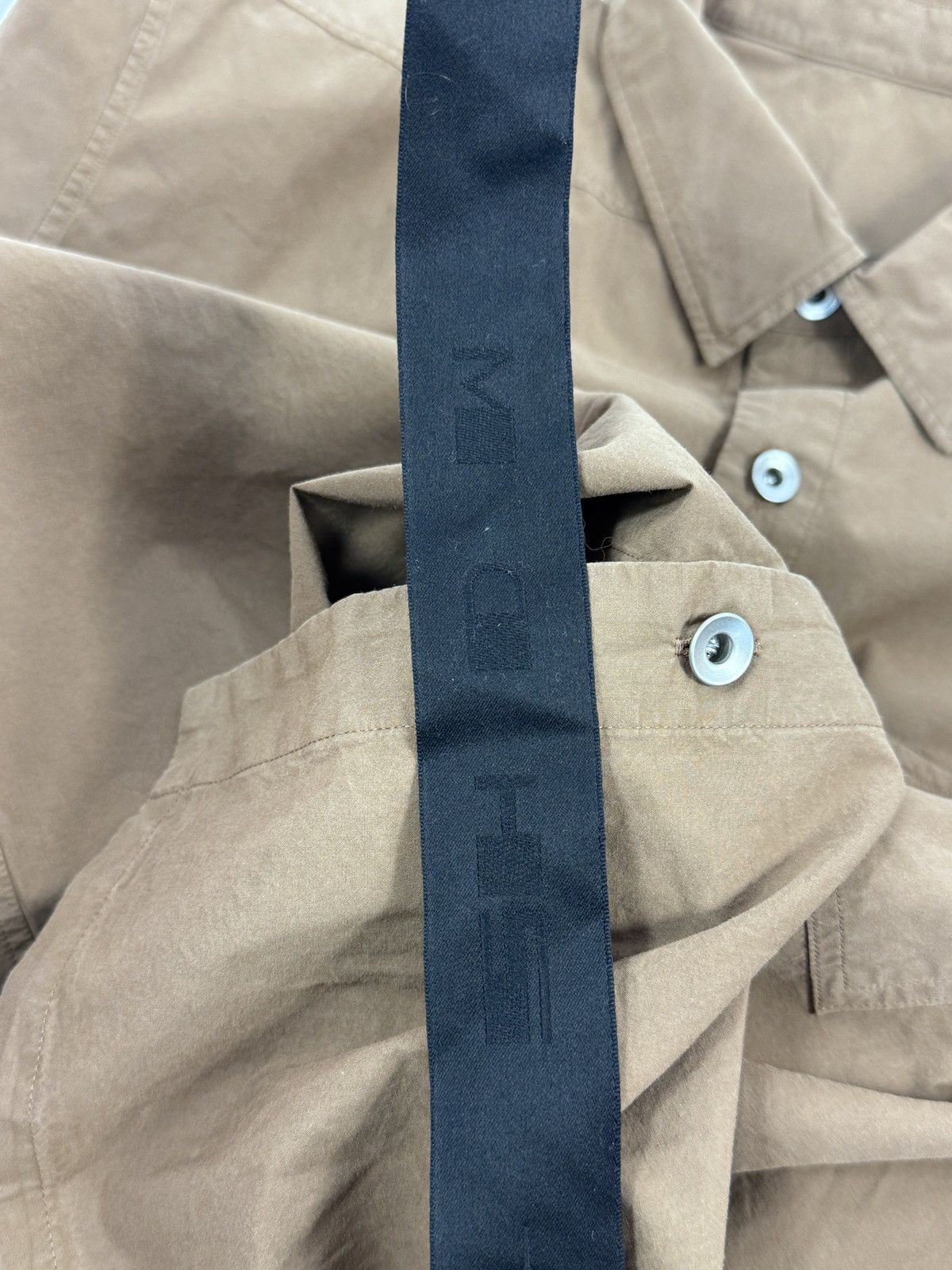 Rick Owens COTTON POPLIN SHIRT Size US XL / EU 56 / 4 - 5 Thumbnail