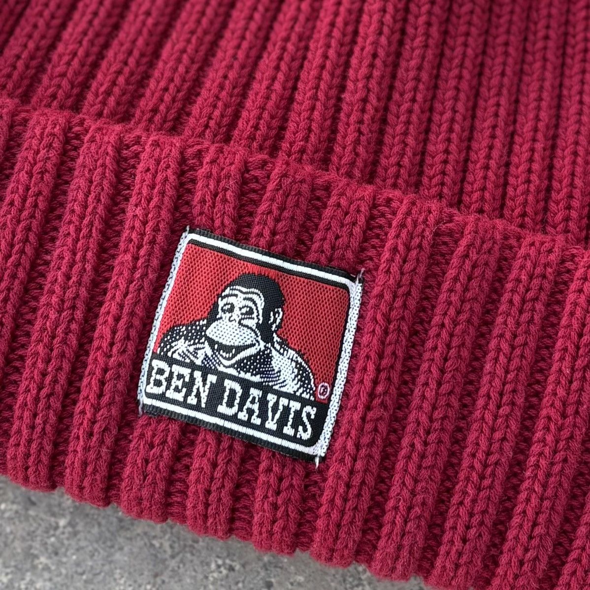 Ben Davis Ben Davis Logo Beanie(DDP / No Import Fees) Size ONE SIZE - 3 Thumbnail