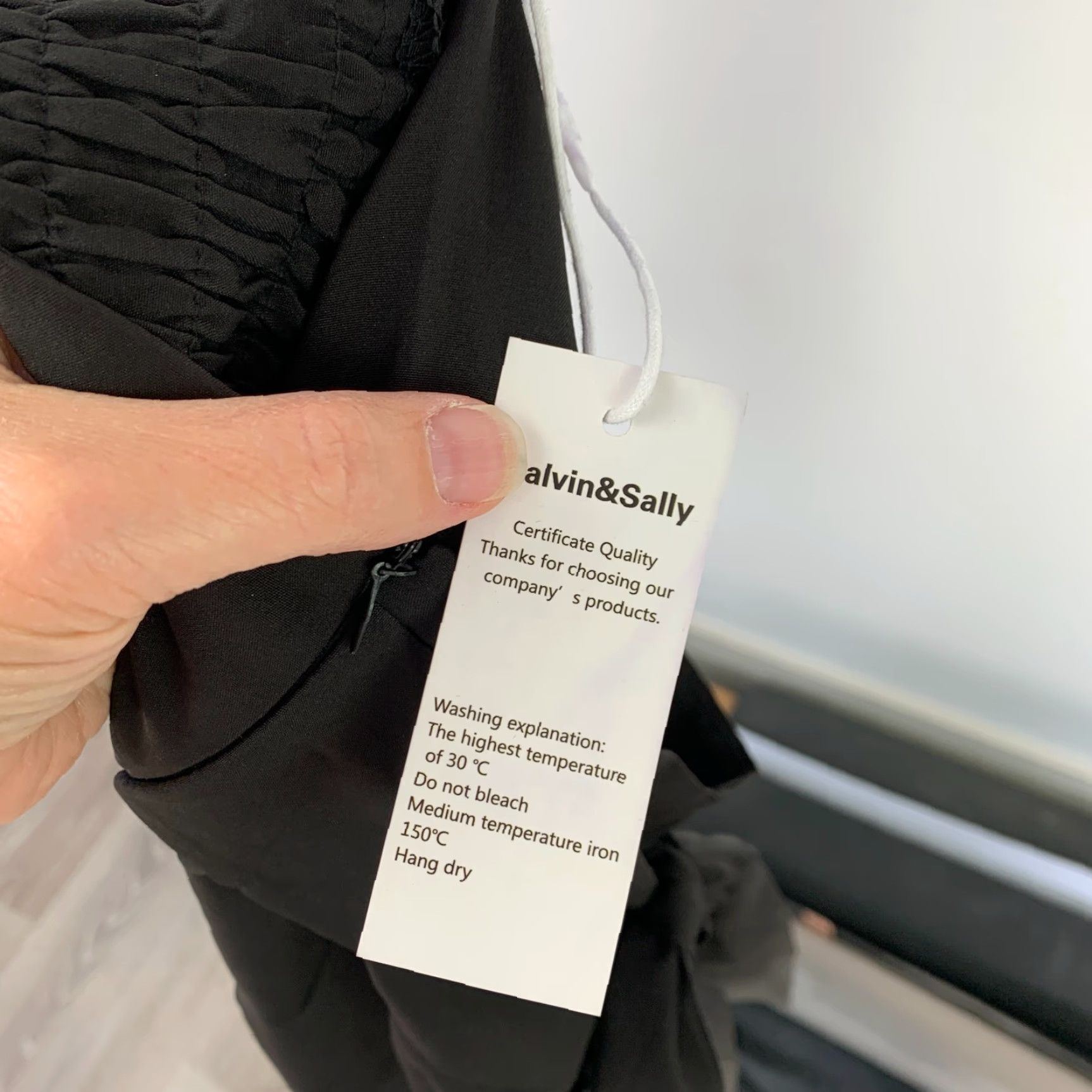 Vintage Calvin & Sally High Waist Long Black Tie Waist Skirt Small NWT Dress Length Long Sleeveless/Skirt Casual Party/Cocktail Women XS? Size 28" / US 6 / IT 42 - 7 Thumbnail