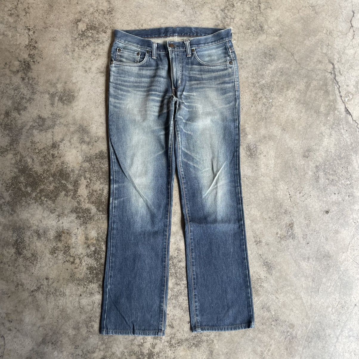 🔥Vintage Edwin Zylon EZ503 Stoned Washed Denim Jeans