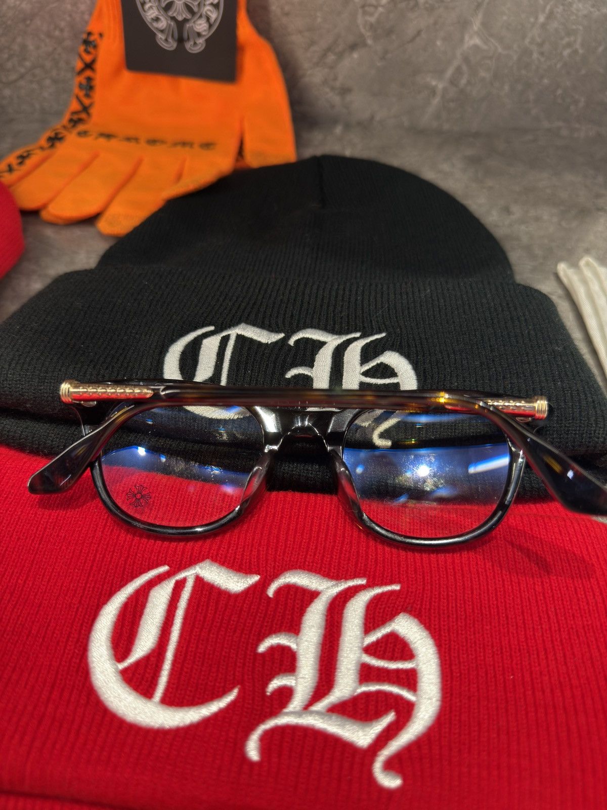Chrome Hearts Chrome Hearts Just In Brown Glasses Size ONE SIZE - 8 Thumbnail