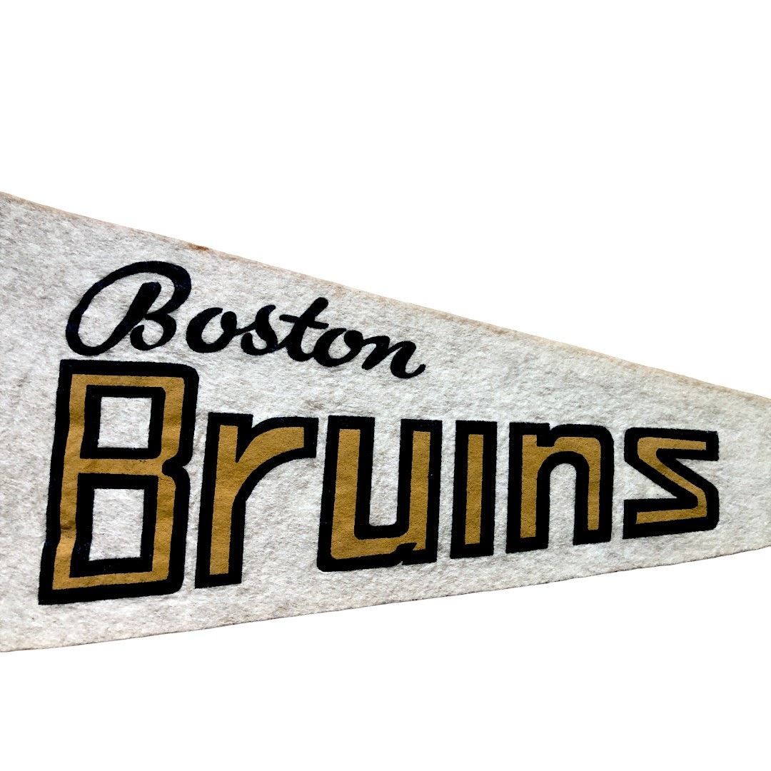 NHL Boston Bruins 1970 NHL Hockey Stanley Cup Champions Pennant Size ONE SIZE - 6 Thumbnail