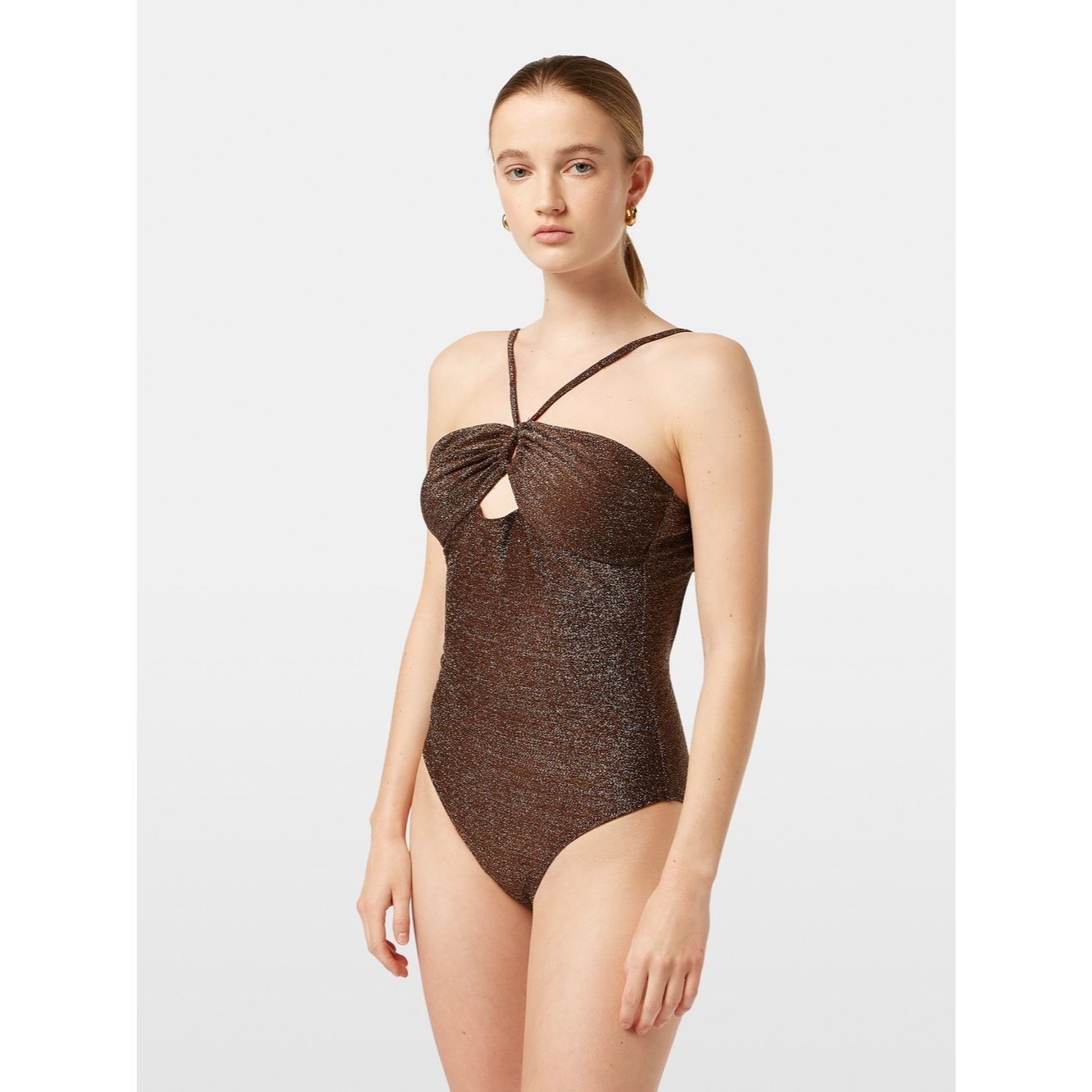 Scotch & Soda Scotch & Soda Amsterdam Cutout One Piece Swimsuit Pink Size Size L / US 10 / IT 46 - 3 Thumbnail