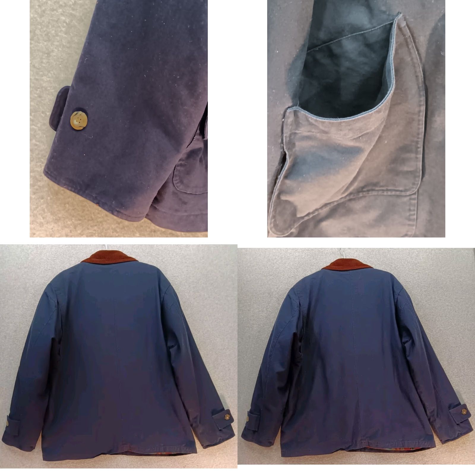 Vintage VINTAGE O'Kief & O'Kief Men's Barn Jacket XL Blue Reacting? (Wait) Size US XL / EU 56 / 4 - 8 Thumbnail