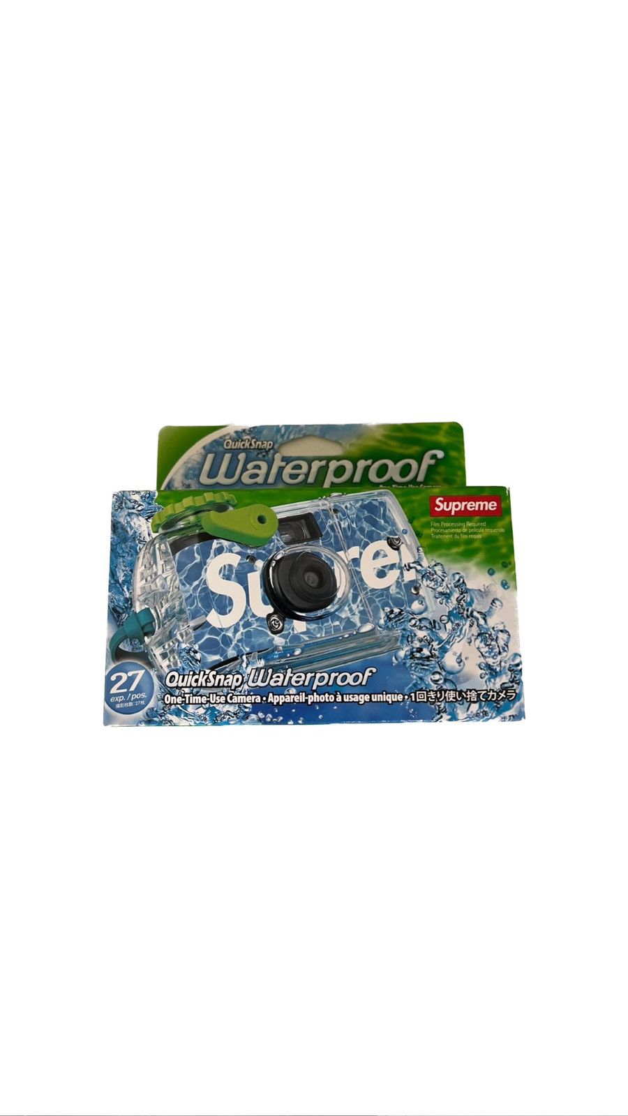 Supreme Supreme x Fujifilm Waterproof Camera Size ONE SIZE - 1 Thumbnail