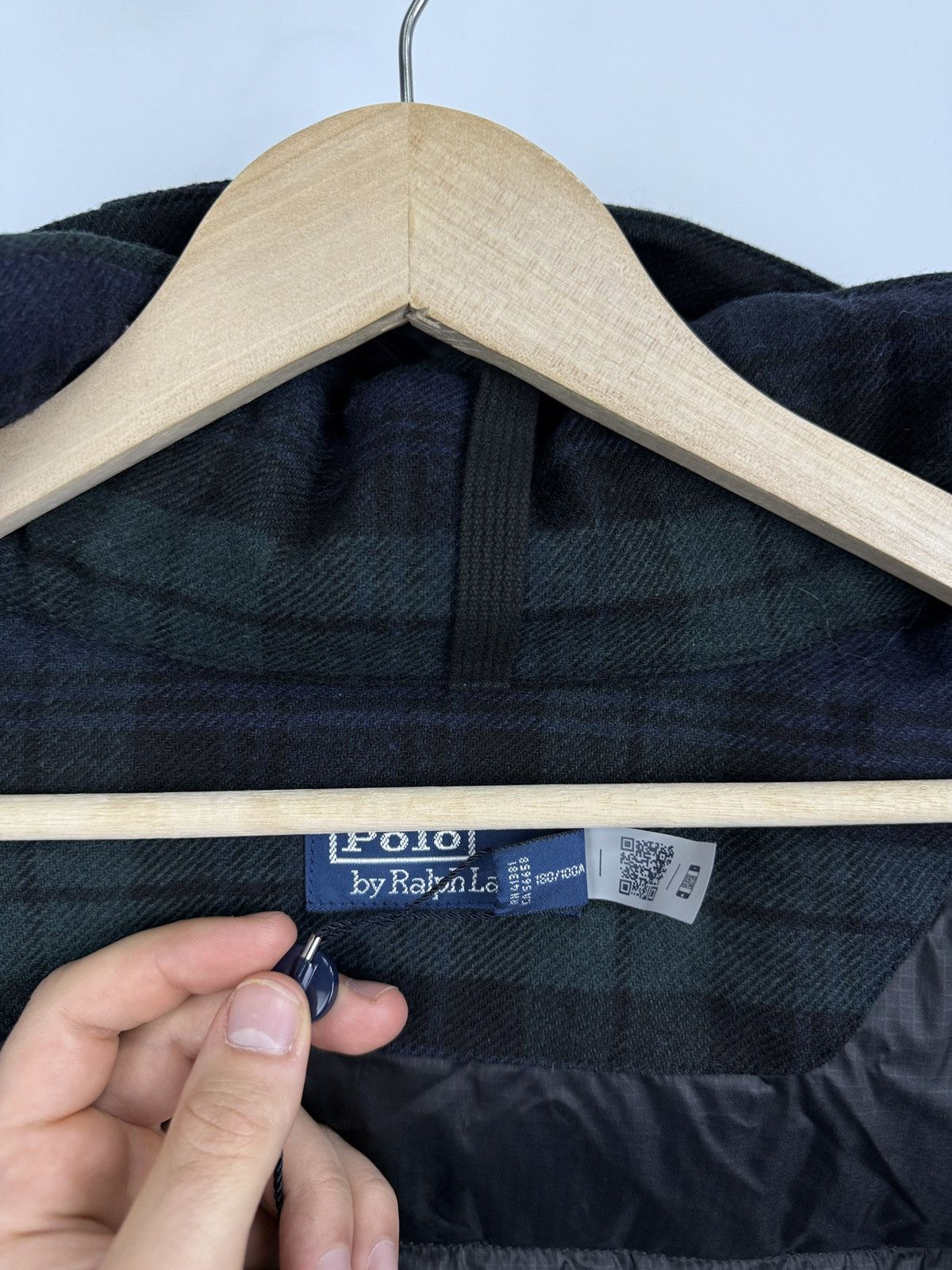 Polo Ralph Lauren 🇺🇸❗️NEW Polo Ralph Lauren Plaid Wool Puffer Down Coat Jacket Size US L / EU 52-54 / 3 - 16 Thumbnail