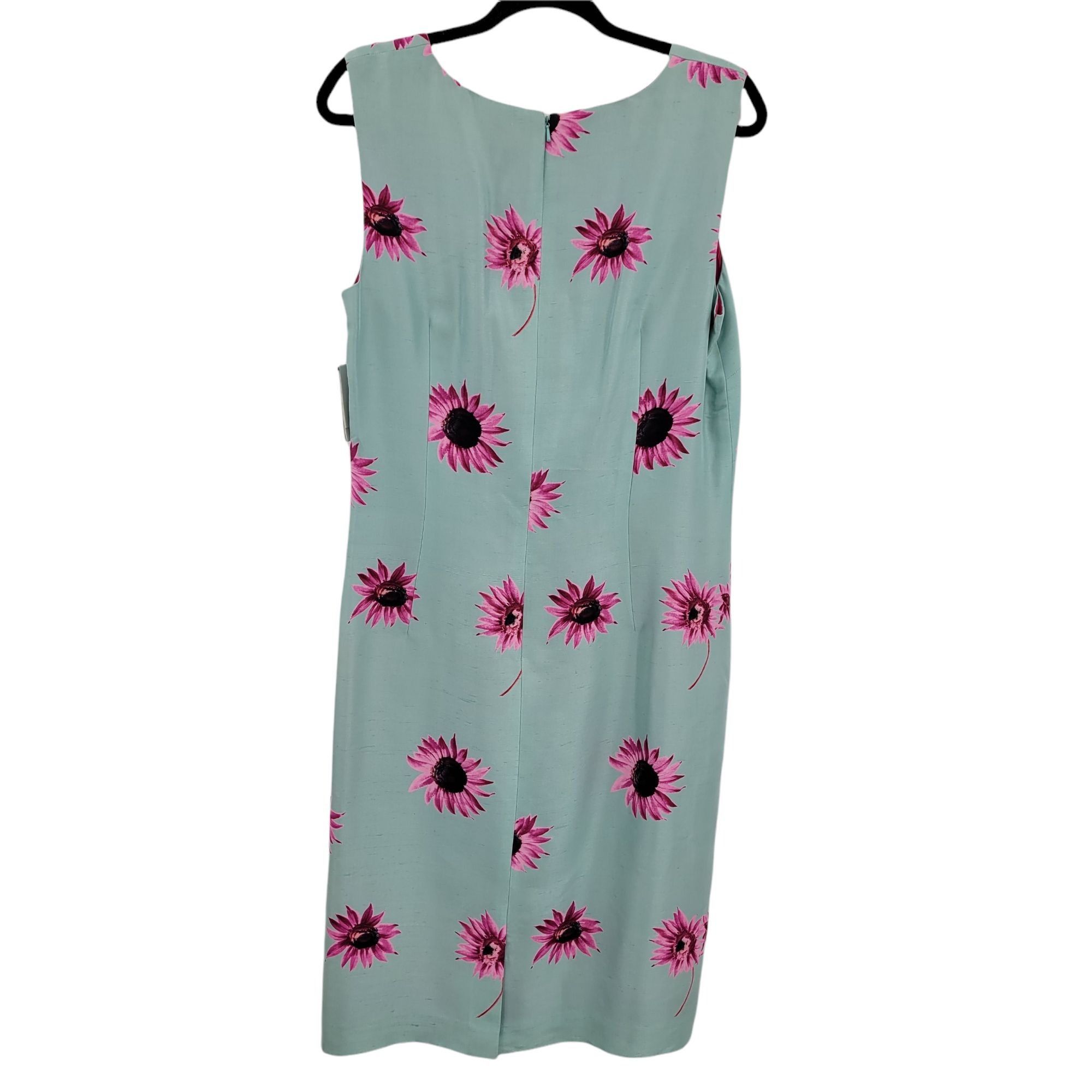 Donna Morgan Donna Morgan Silk 2pc Dress Set Sz 14 Pastel Floral Sleevele Size XL / US 12-14 / IT 48-50 - 13 Thumbnail