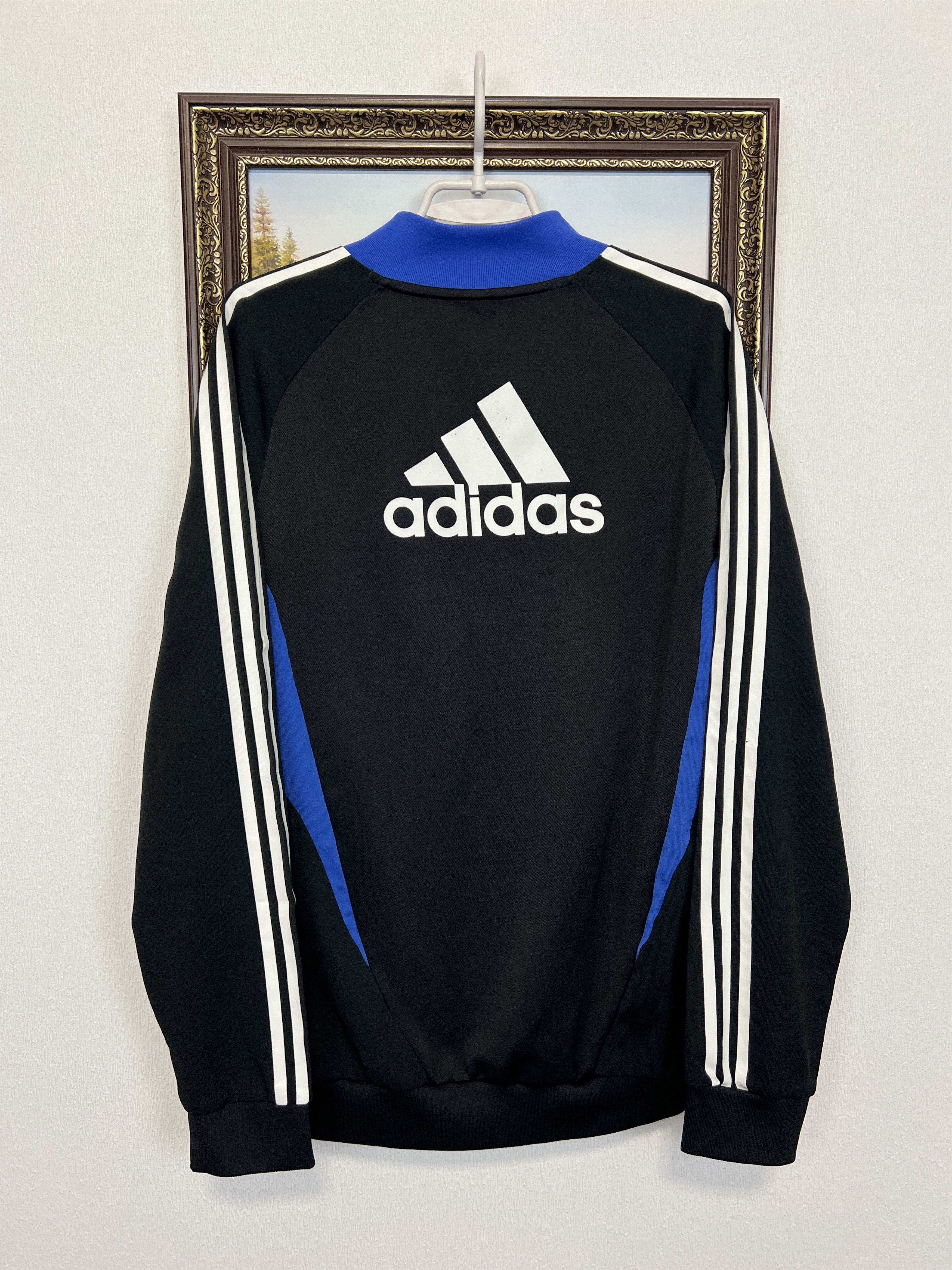 Adidas Chelsea Football Jacket Train Sweatshirt Player Issue Size US L / EU 52-54 / 3 - 9 Thumbnail