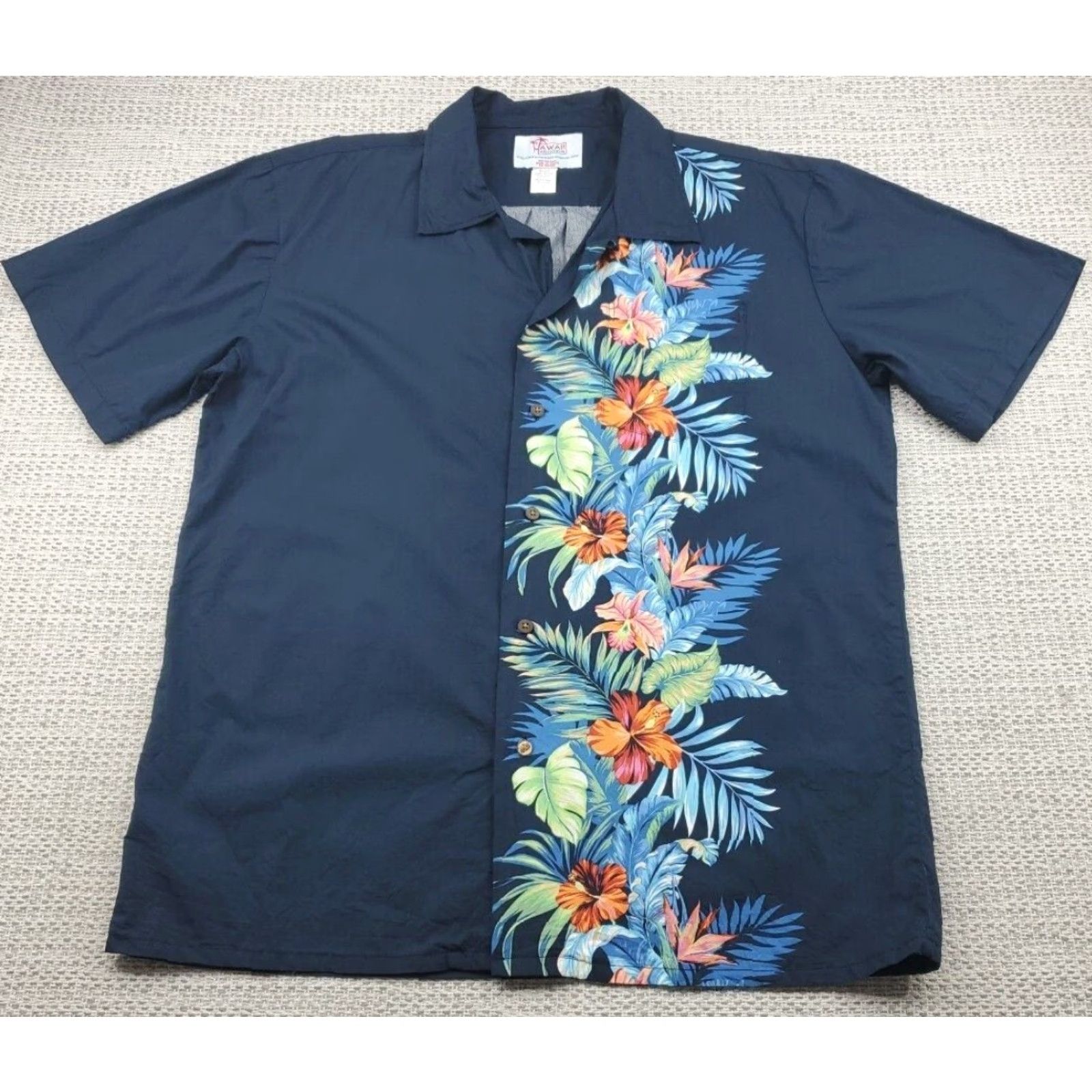 Vintage VINTAGE Hawaii Hangover Hawaiian Shirt Mens XL Beach Short Sleeve Button Up Casual Camp Size US XL / EU 56 / 4 - 2 Thumbnail