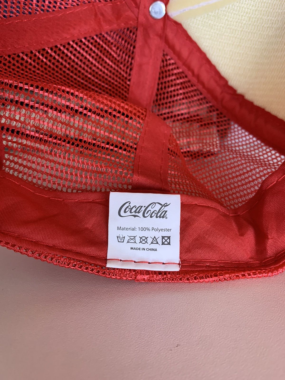 Vintage Vintage Coca Cola Coke Trucker Cap Hat Size ONE SIZE - 22 Thumbnail