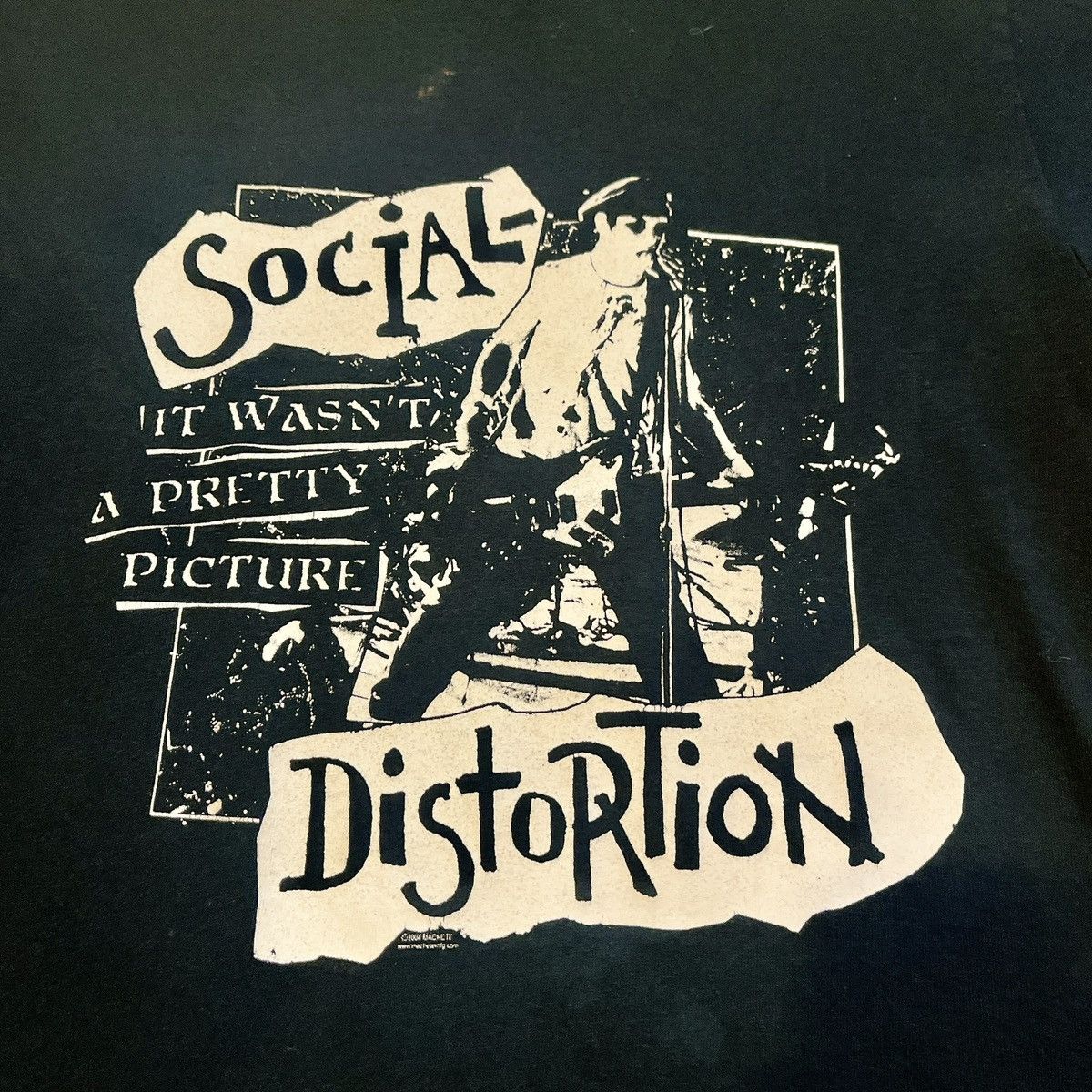 Band Tees × Vintage Rare VTG’2004 Social Distortion It’s Wasn’t A Pretty Picture Size US S / EU 44-46 / 1 - 3 Thumbnail