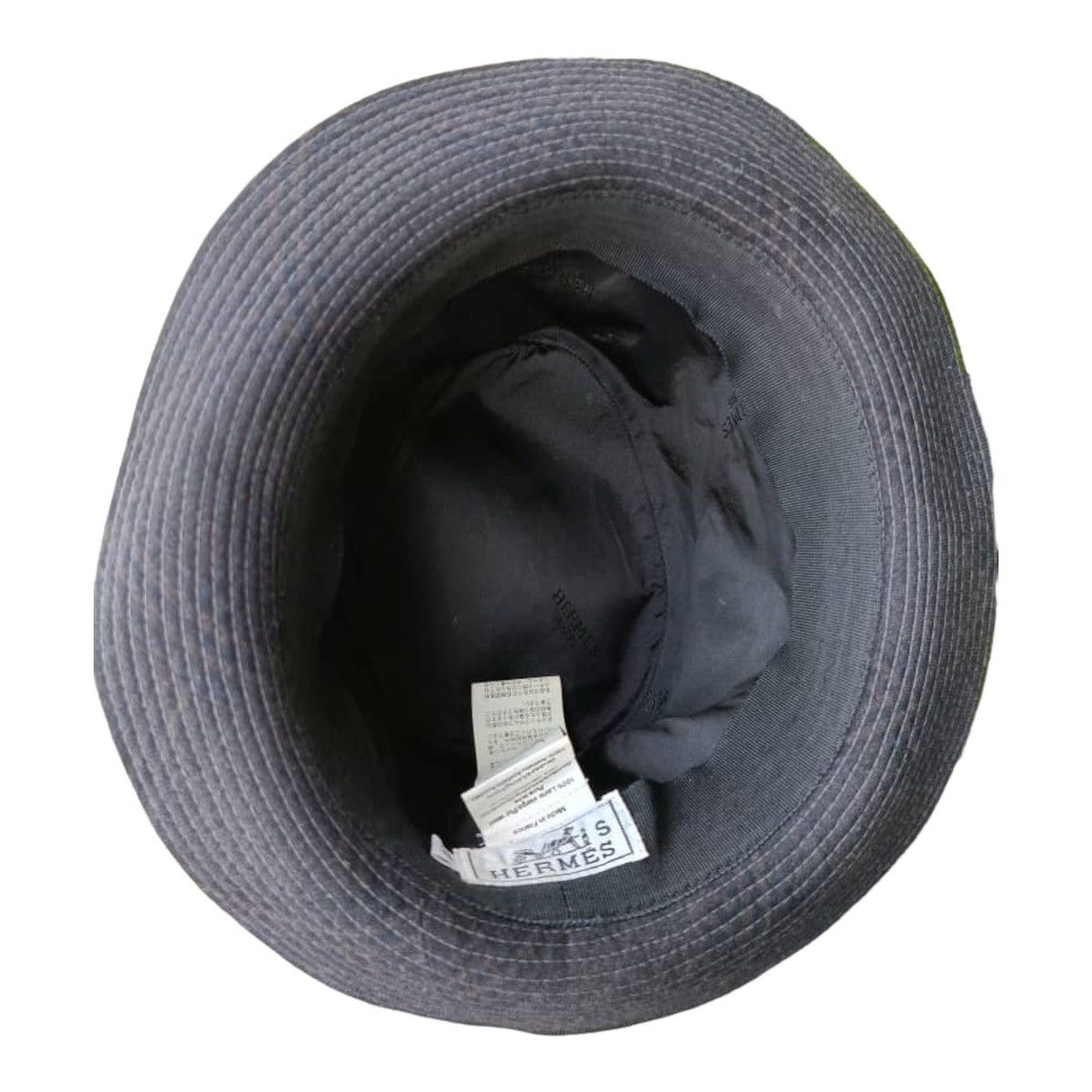 Authentic Hermes Wool Vintage Bucket Hat