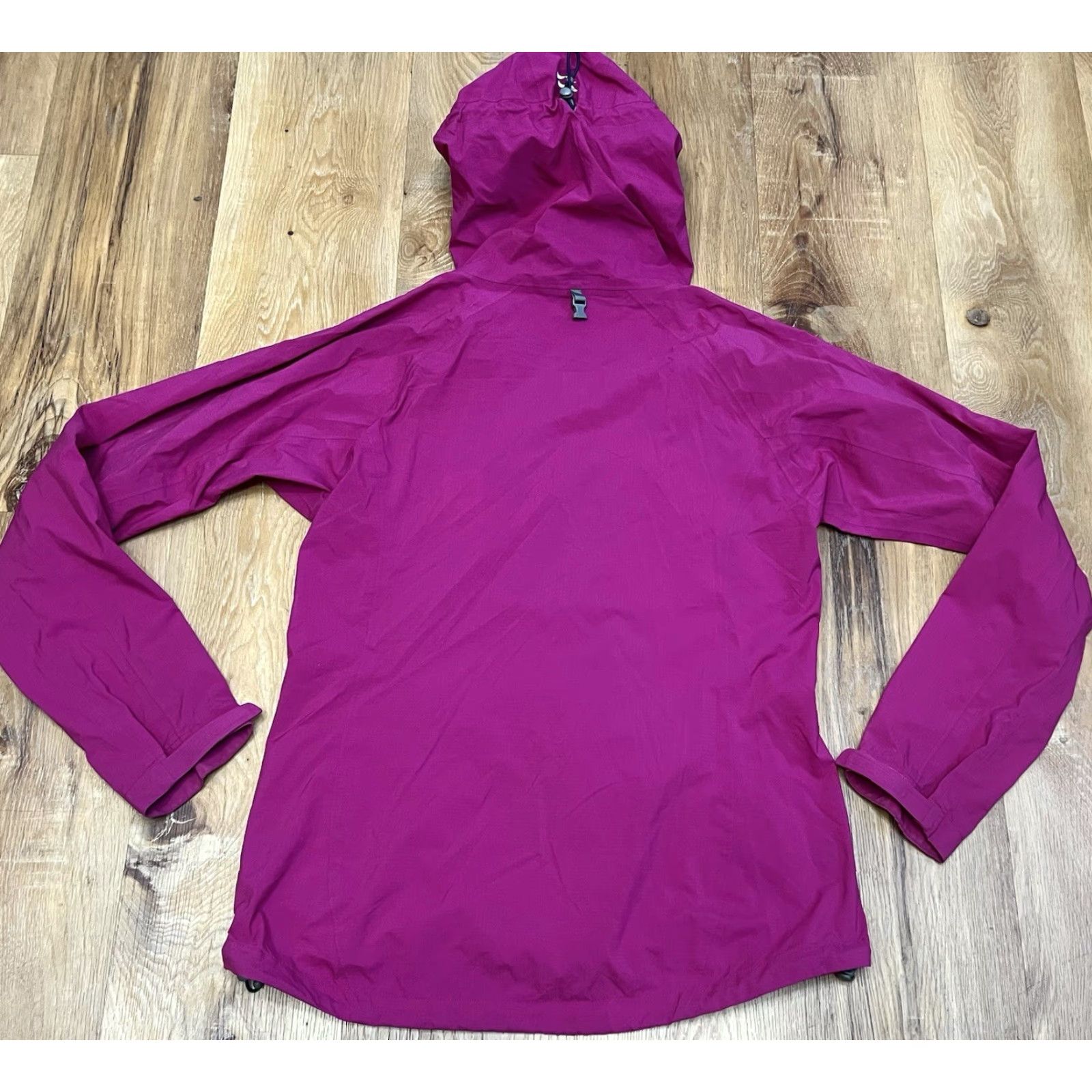 Rab RAB Jacket Pertex Shield+ Waterproof Hooded Women M Purple Rain Coat 1/4 Zip Pockets Lightweight Regular Spring Winter Size M / US 6-8 / IT 42-44 - 5 Thumbnail