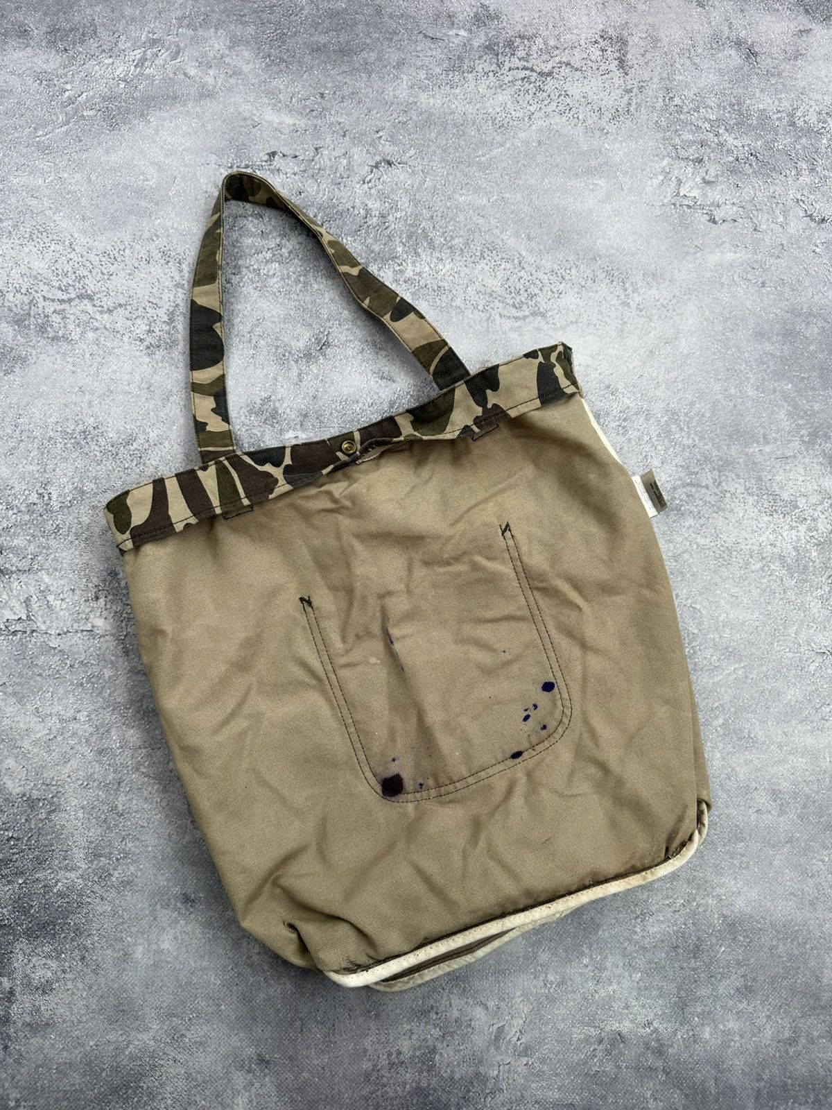Carhartt 🚨Rare Vintage Carhartt Simple Tote Bag Camouflage Y2K Size ONE SIZE - 22 Thumbnail