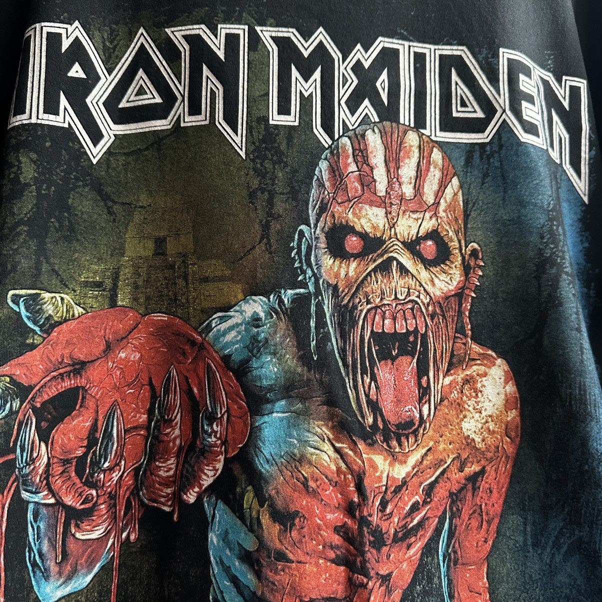 Band Tees × Iron Maiden × Vintage VINTAGE Y2K IRON MAIDEN THE BOOK OF SOULS METAL TEE Size US XL / EU 56 / 4 - 5 Thumbnail