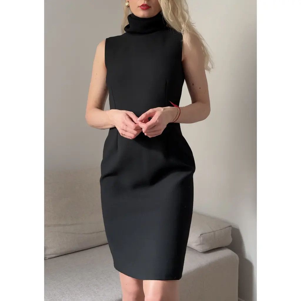 midi dress. Valerie Buttoned Midi Dress