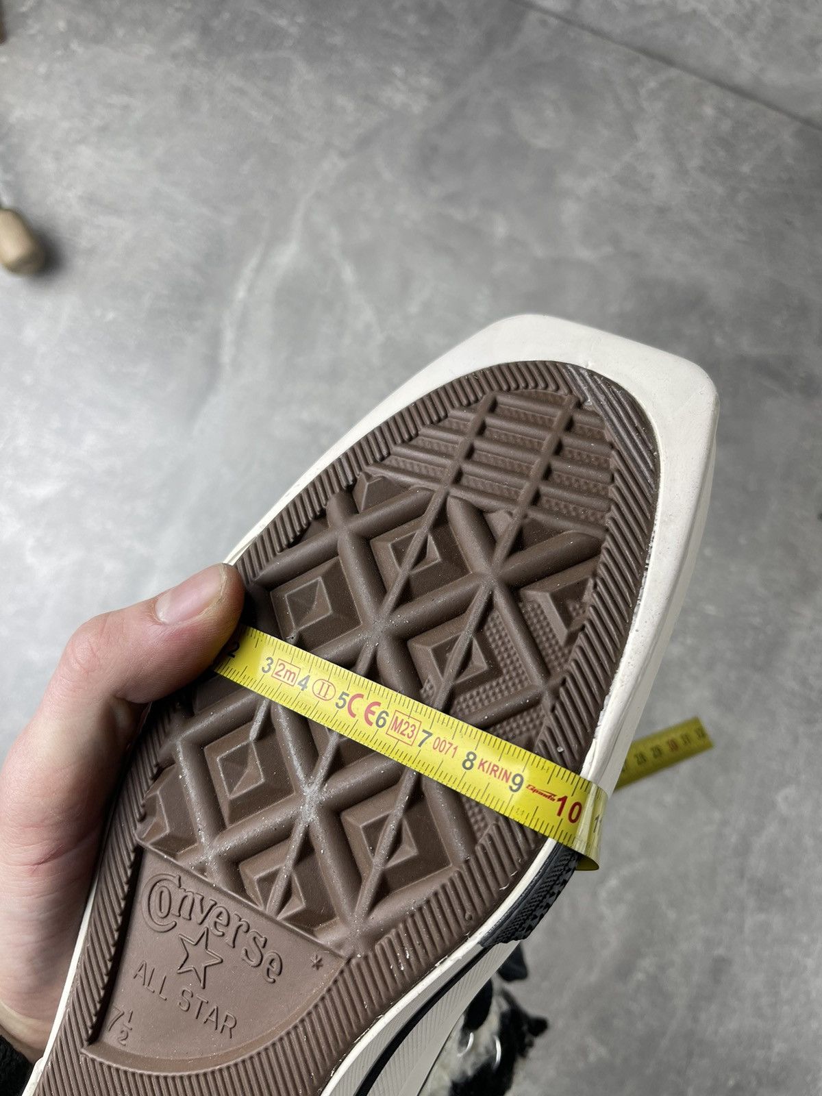 Converse Converse x DRKSHDW TURBODRK Chuck 70 Shearling Teddy Pearl Size US 7 / EU 40 - 13 Thumbnail