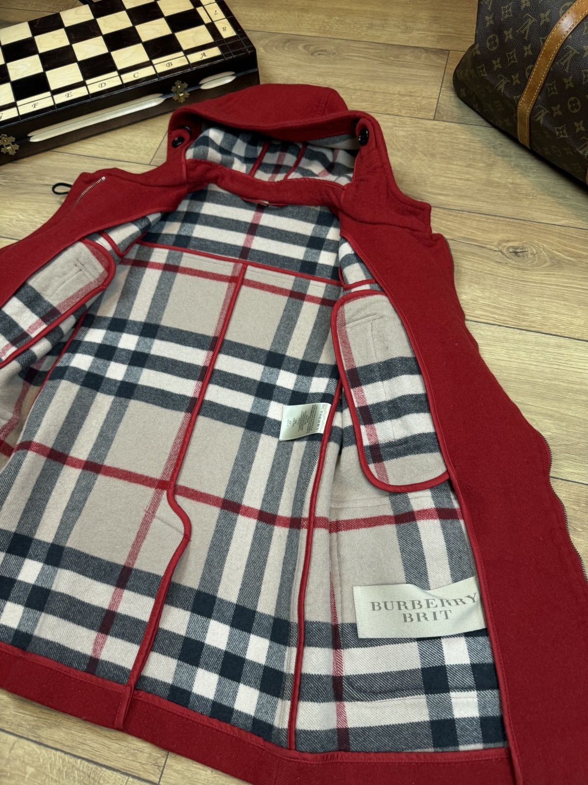 Burberry Duffle coat Burberry Brit original luxury streetwear item Size XS / US 0-2 / IT 36-38 - 2 Thumbnail