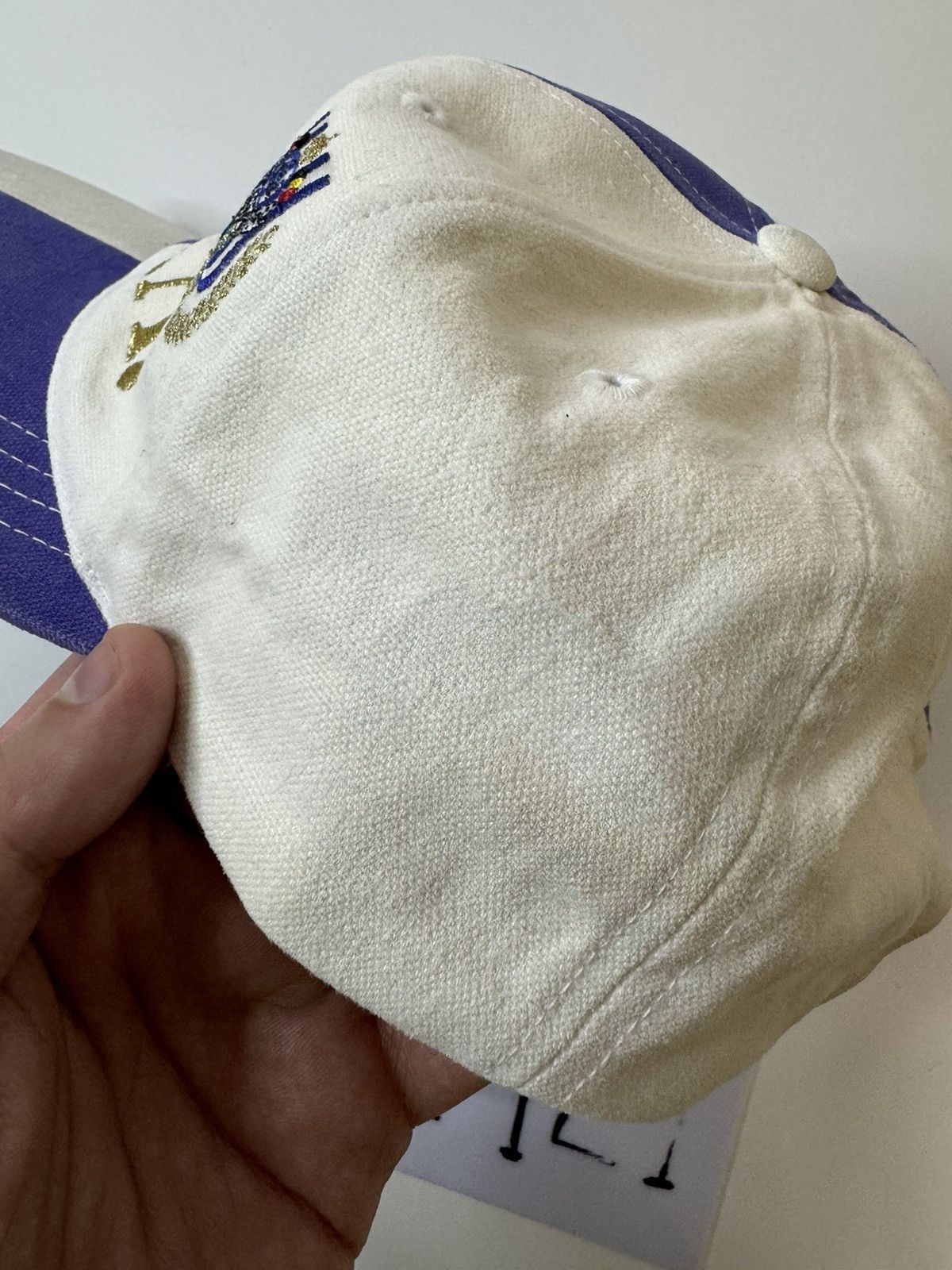 Vintage Adidas Anderlecht vintage cap hat Size ONE SIZE - 5 Thumbnail
