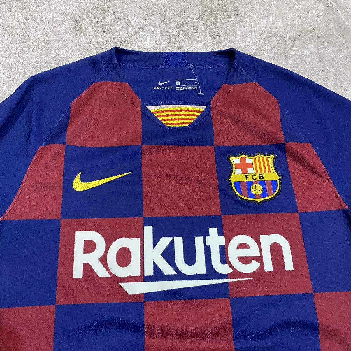 Nike NIKE BARCELONA TEE SOCCER JERSEY LA LIGA RAKUTEN Size US M / EU 48-50 / 2 - 3 Thumbnail