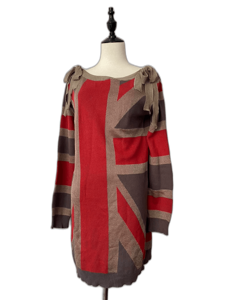 Vivienne Westwood Vivienne Westwood Union Jack Knit Dress - dmc Size M / US 6-8 / IT 42-44 - 1 Thumbnail