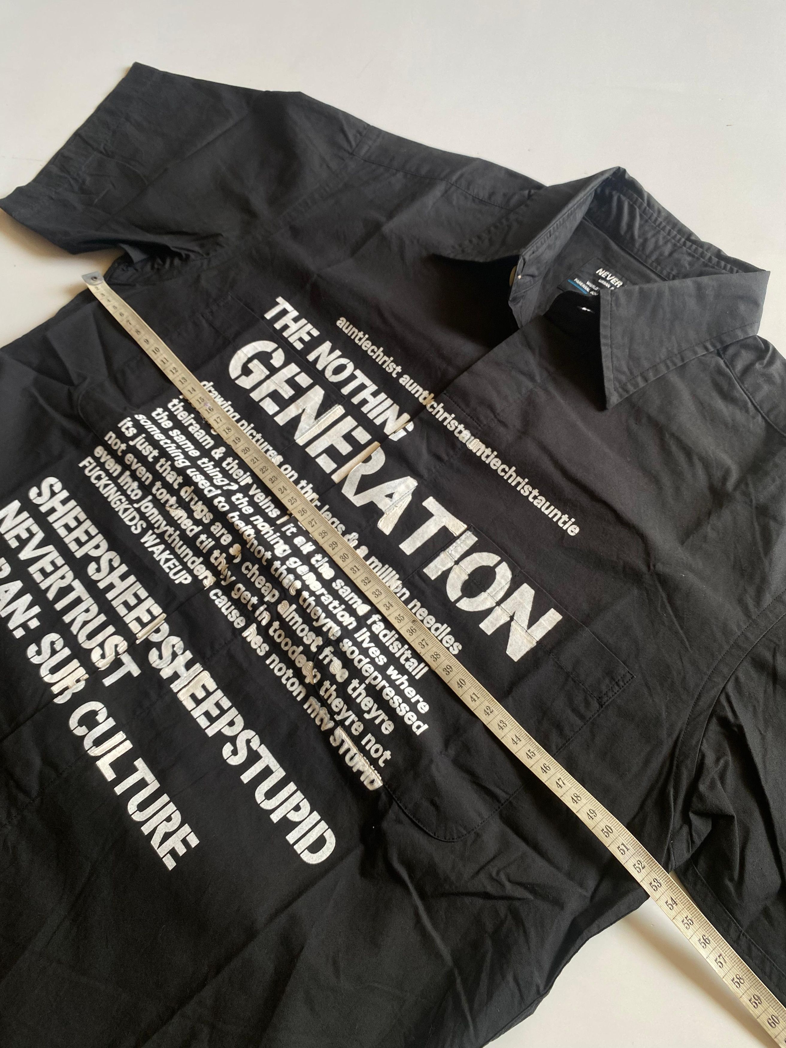 Japanese Brand LAST DROP 💥 Japanese Poem Shirt Size US M / EU 48-50 / 2 - 3 Thumbnail