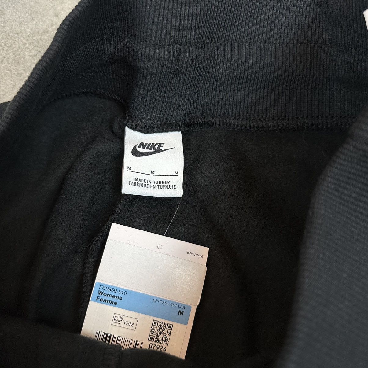 Nike Nike Athletic jogger pants M black oversize 90s Size US 32 / EU 48 - 4 Thumbnail