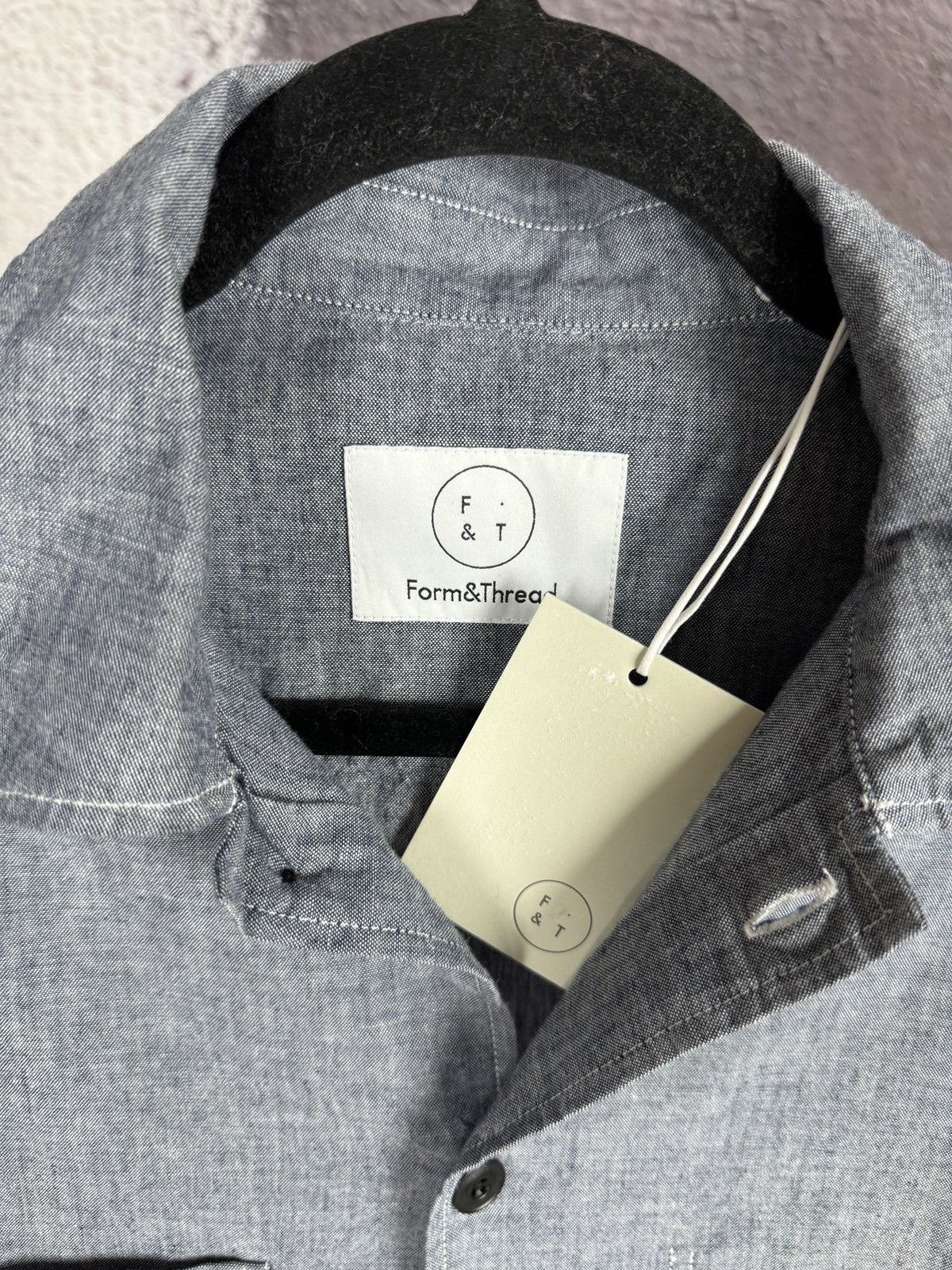 Other Form & Thread Chambray Atelier Overshirt Blue Size US S / EU 44-46 / 1 - 7 Thumbnail