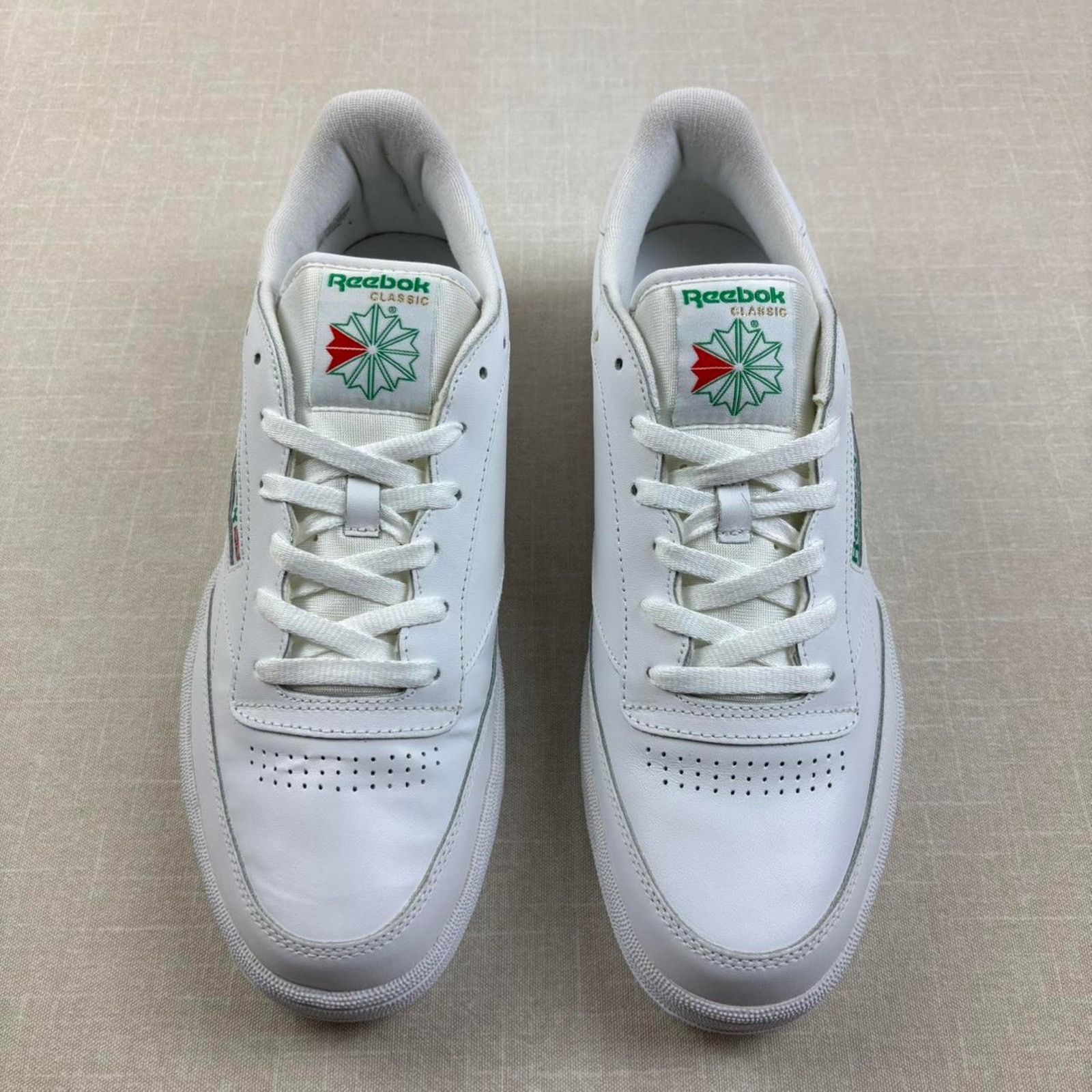 Reebok 🥤 2019 Reebok Club C 85 “White Green” 13M Size US 13 / EU 46 - 3 Thumbnail